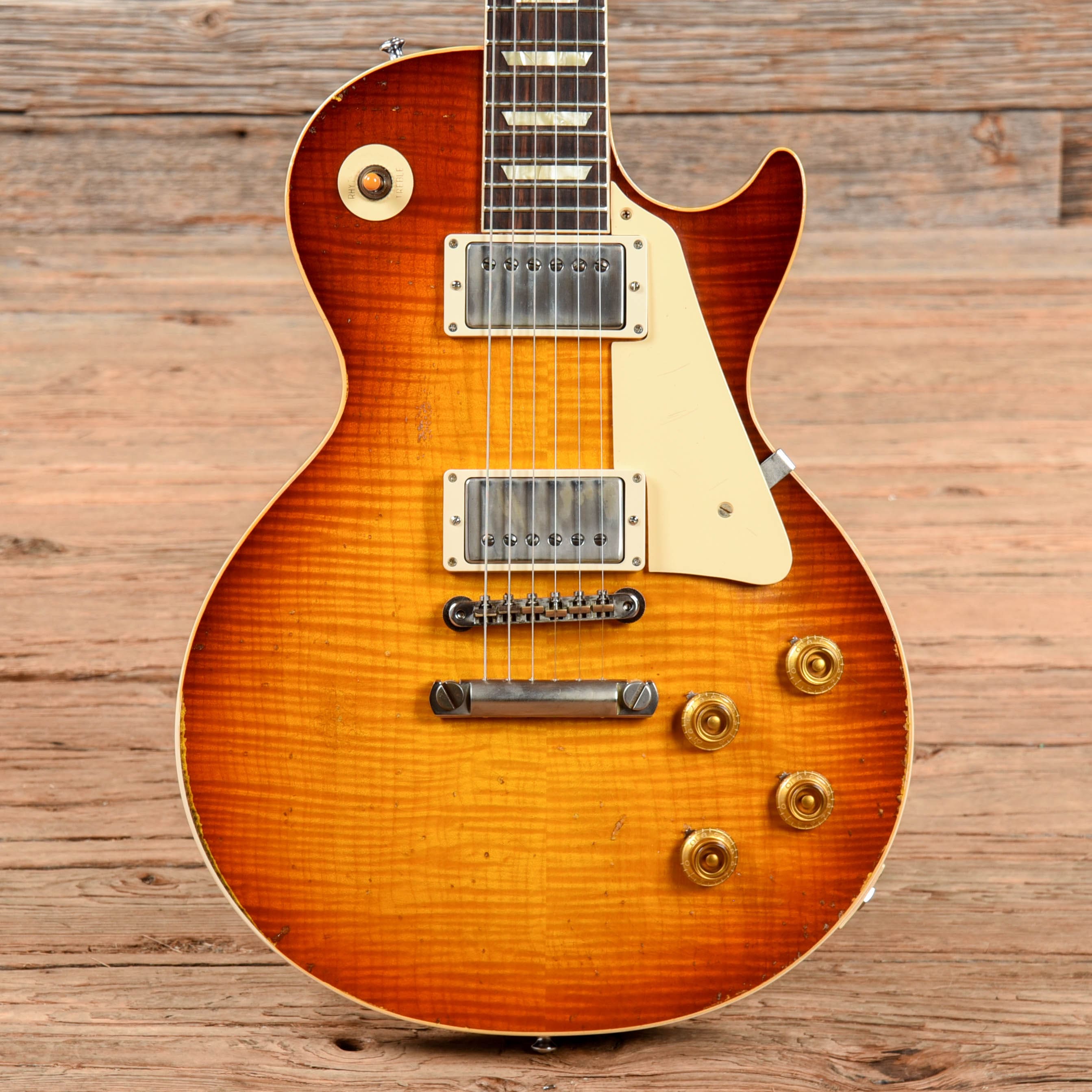 Gibson Custom Murphy Lab '59 Les Paul Standard Reissue Heavy Aged Faded Tea Burst 2021 Electric Guitars / Solid Body