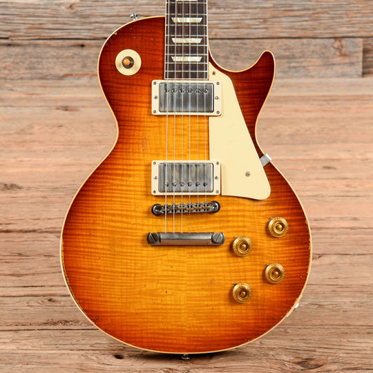 Gibson Custom Murphy Lab '59 Les Paul Standard Reissue Heavy Aged Faded Tea Burst 2021 Electric Guitars / Solid Body