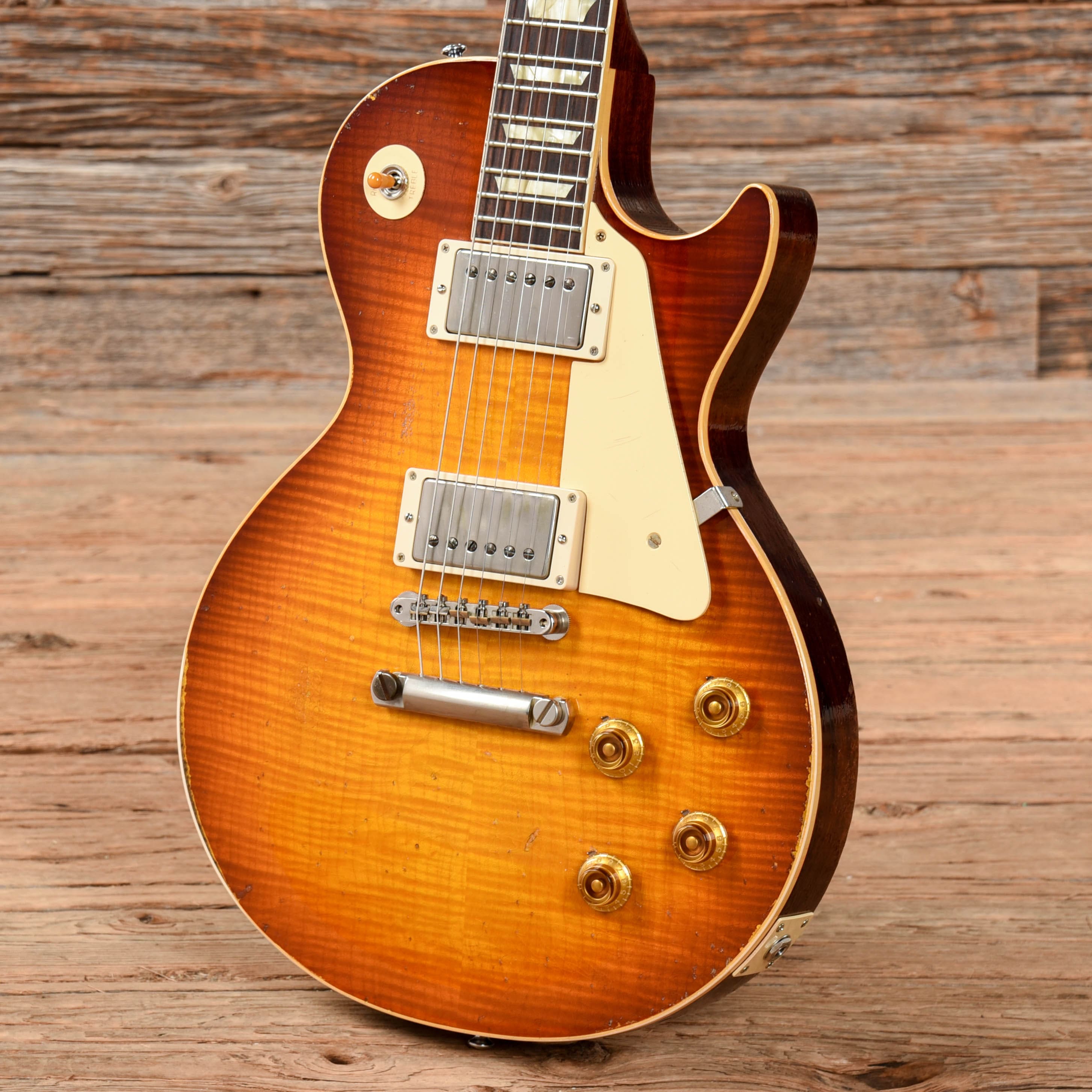 Gibson Custom Murphy Lab '59 Les Paul Standard Reissue Heavy Aged Faded Tea Burst 2021 Electric Guitars / Solid Body
