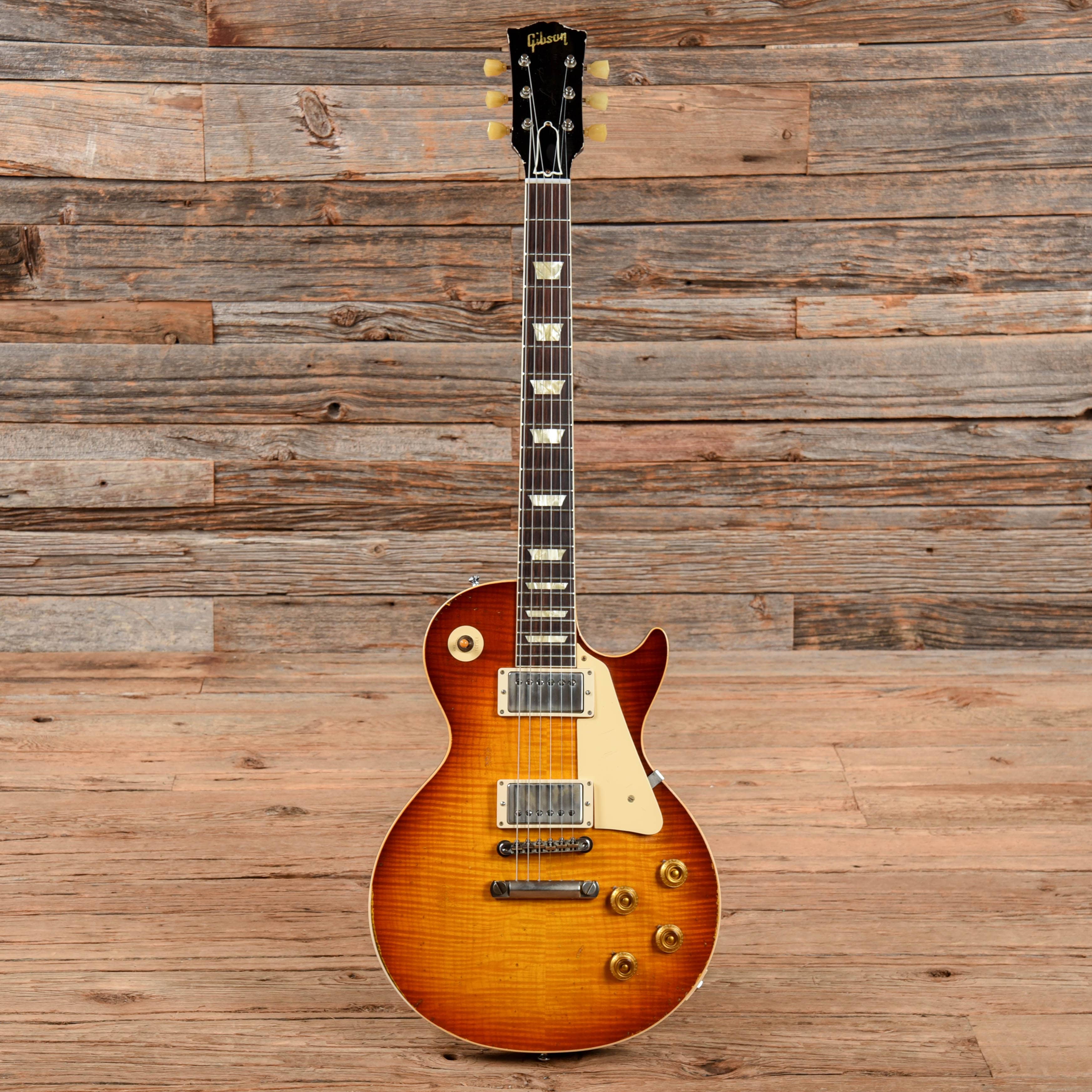 Gibson Custom Murphy Lab '59 Les Paul Standard Reissue Heavy Aged Faded Tea Burst 2021 Electric Guitars / Solid Body