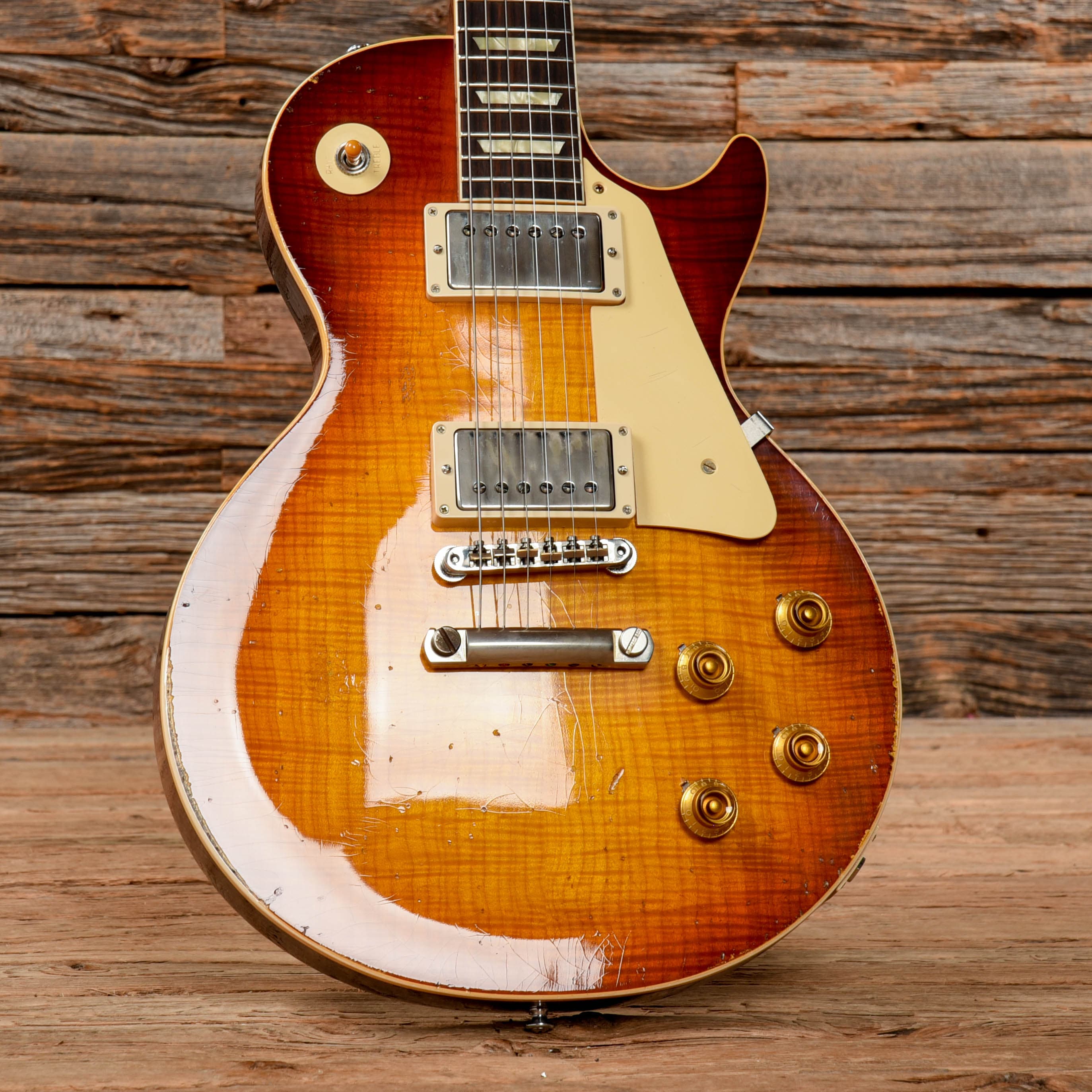 Gibson Custom Murphy Lab '59 Les Paul Standard Reissue Heavy Aged Faded Tea Burst 2021 Electric Guitars / Solid Body