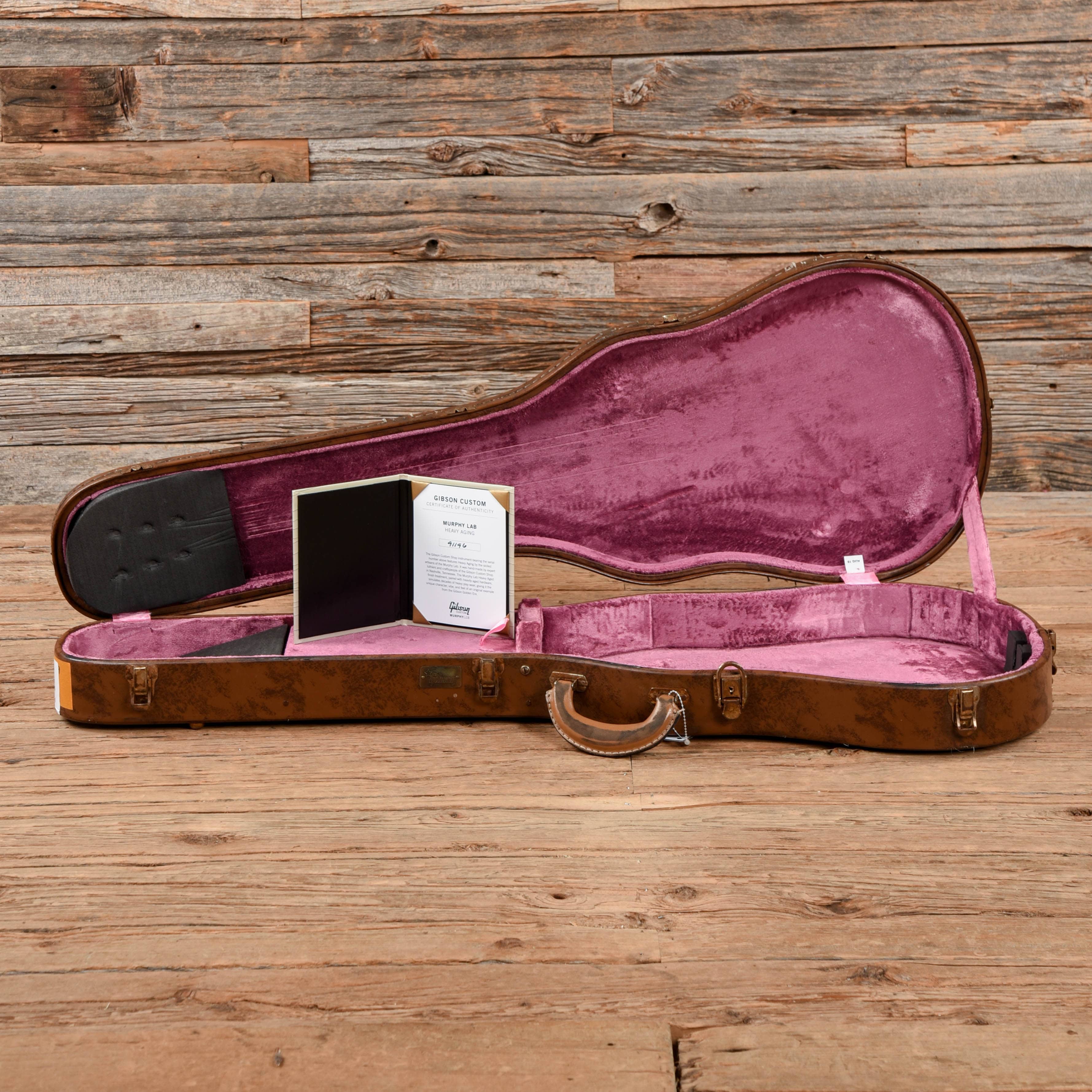 Gibson Custom Murphy Lab '59 Les Paul Standard Reissue Heavy Aged Faded Tea Burst 2021 Electric Guitars / Solid Body