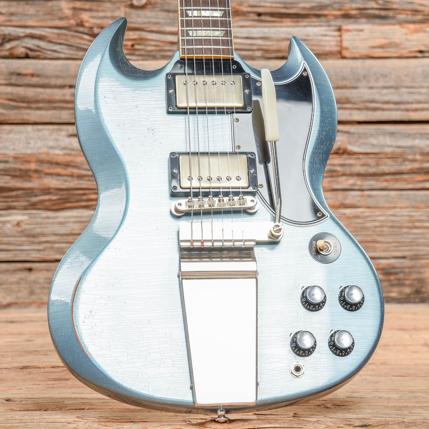 Gibson Custom Murphy Lab '64 SG Standard Light Aged Pelham Blue 2020 Electric Guitars / Solid Body