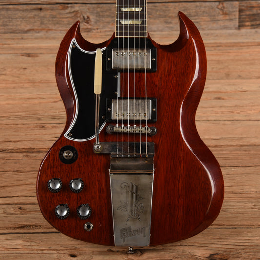 Gibson Custom Murphy Lab '64 SG Standarg Light Aged Cherry 2022 LEFTY Electric Guitars / Solid Body