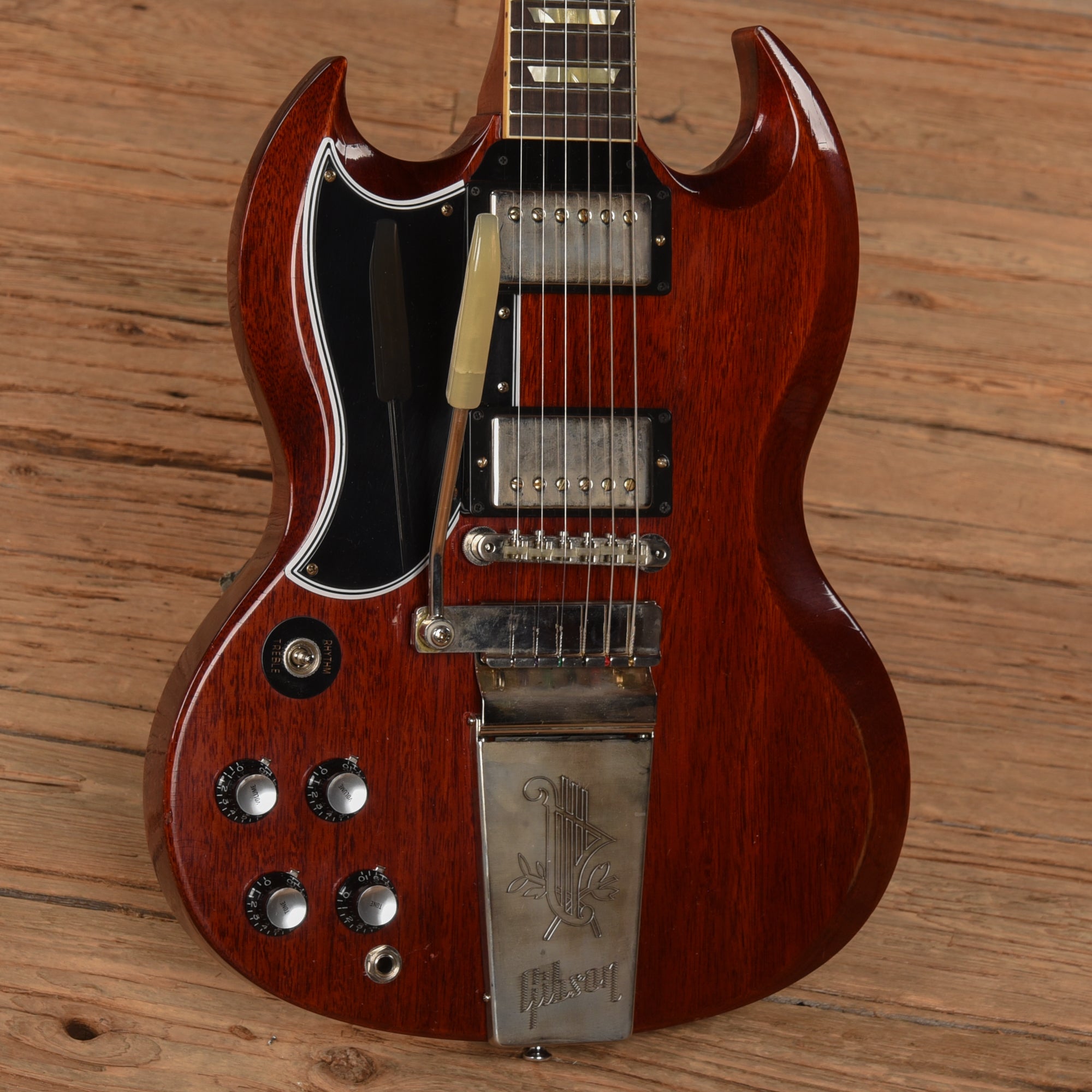 Gibson Custom Murphy Lab '64 SG Standarg Light Aged Cherry 2022 LEFTY Electric Guitars / Solid Body