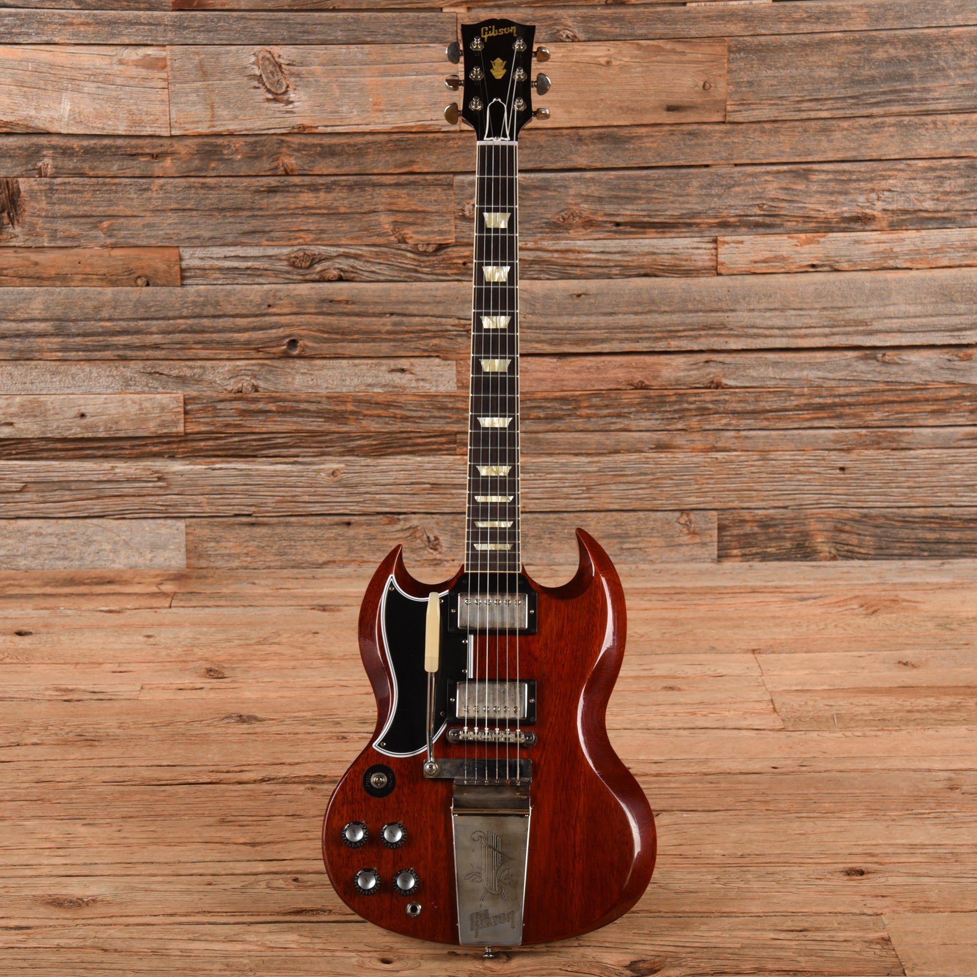 Gibson Custom Murphy Lab '64 SG Standarg Light Aged Cherry 2022 LEFTY Electric Guitars / Solid Body
