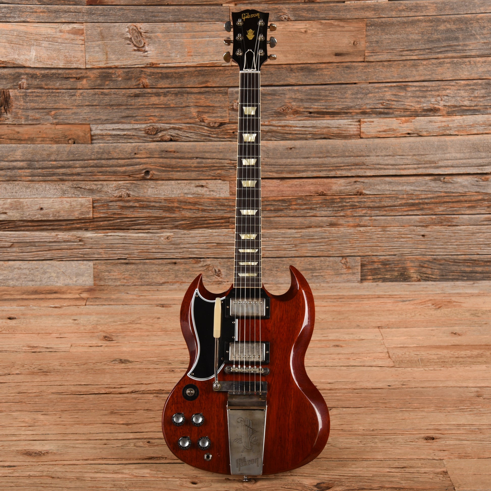 Gibson Custom Murphy Lab '64 SG Standarg Light Aged Cherry 2022 LEFTY Electric Guitars / Solid Body