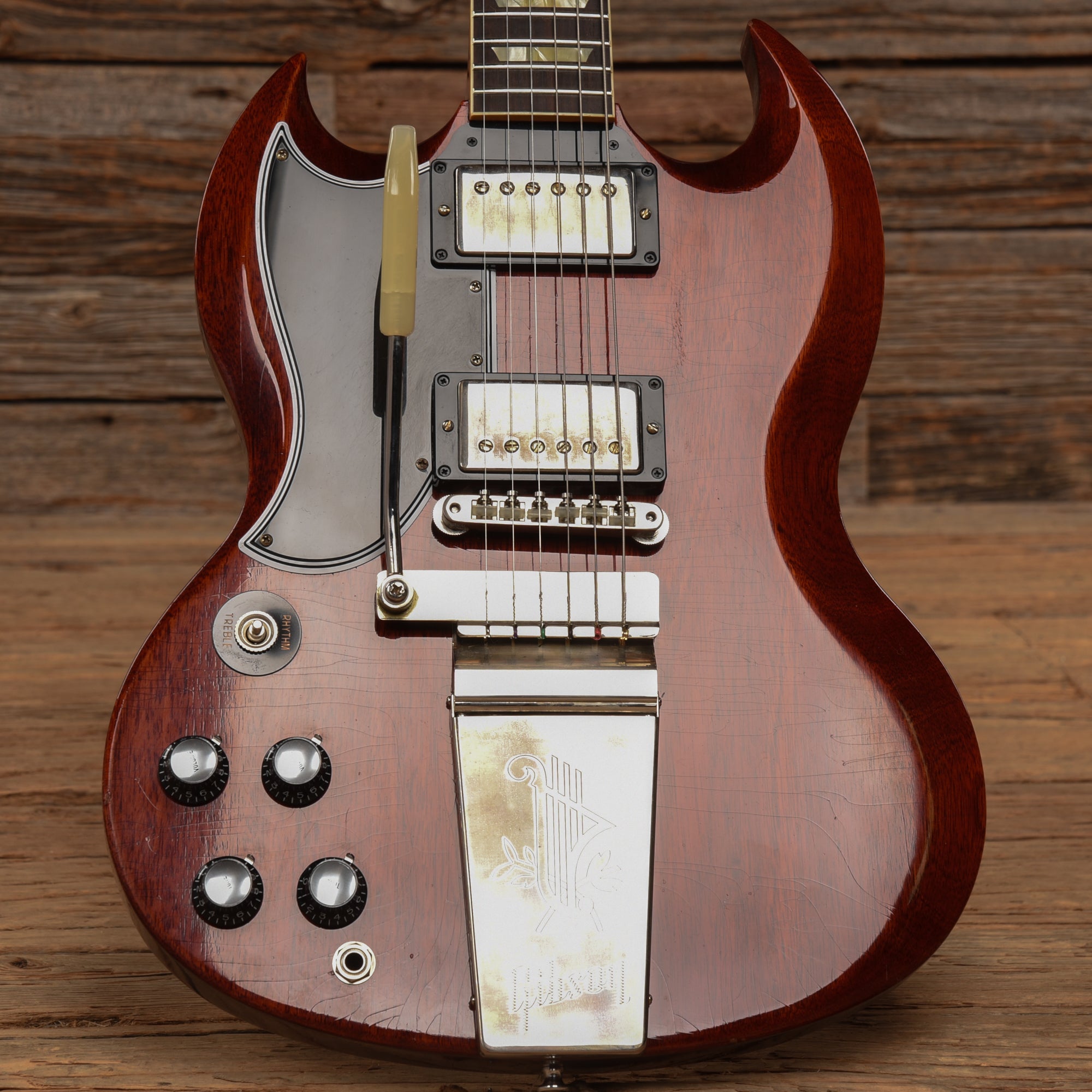 Gibson Custom Murphy Lab '64 SG Standarg Light Aged Cherry 2022 LEFTY Electric Guitars / Solid Body