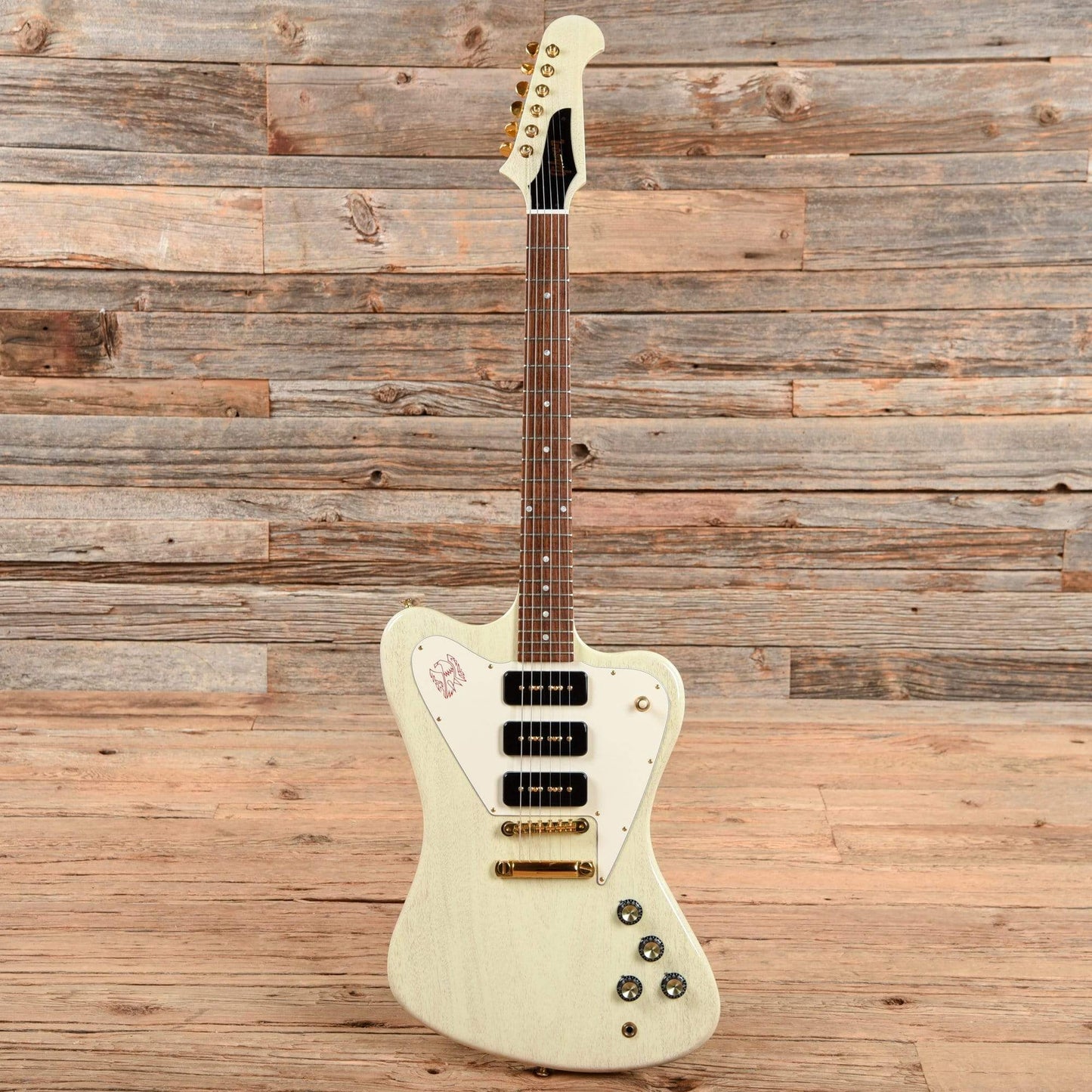 Gibson Custom Non-Reverse Firebird III TV White 2010 Electric Guitars / Solid Body
