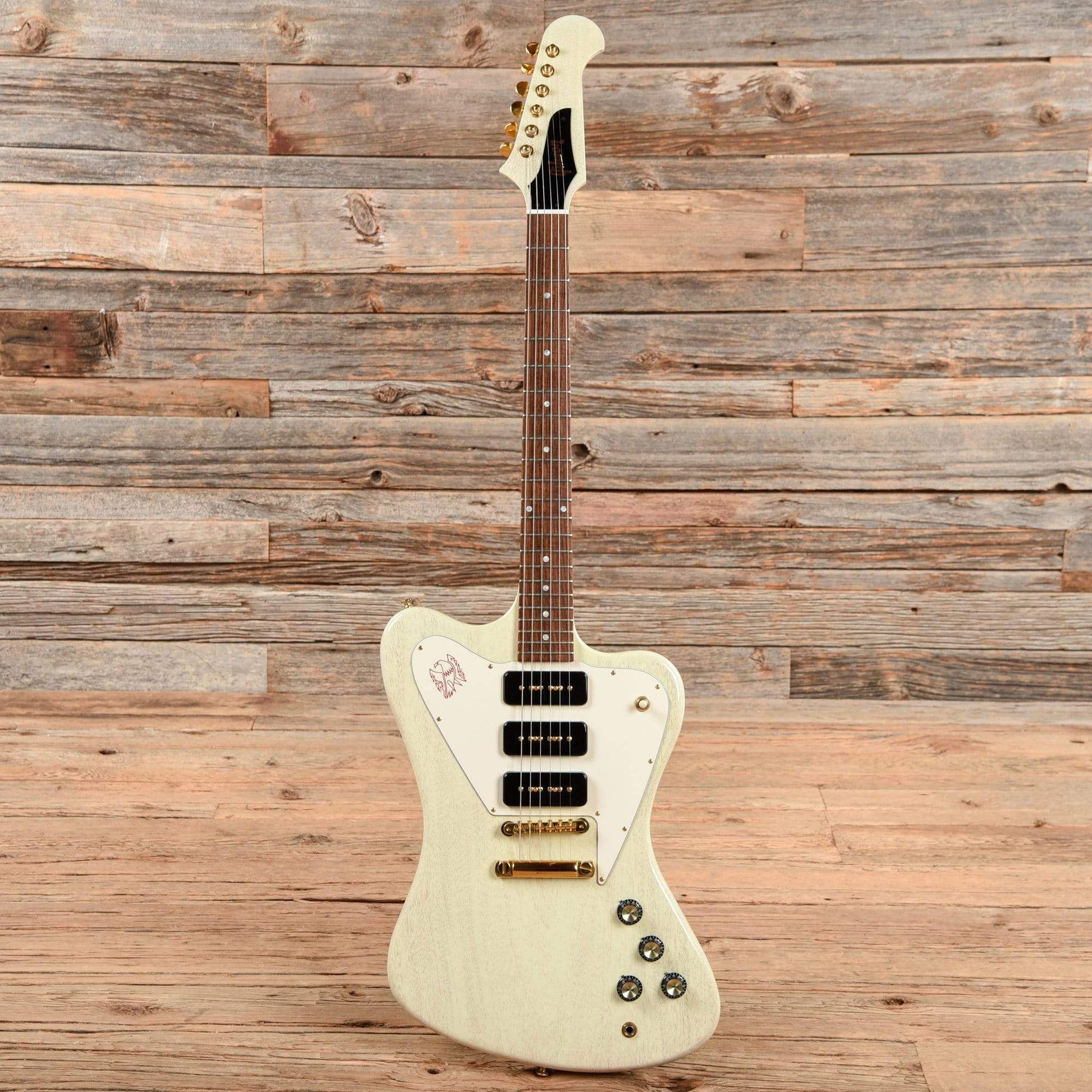 Gibson Custom Non-Reverse Firebird III TV White 2010 Electric Guitars / Solid Body