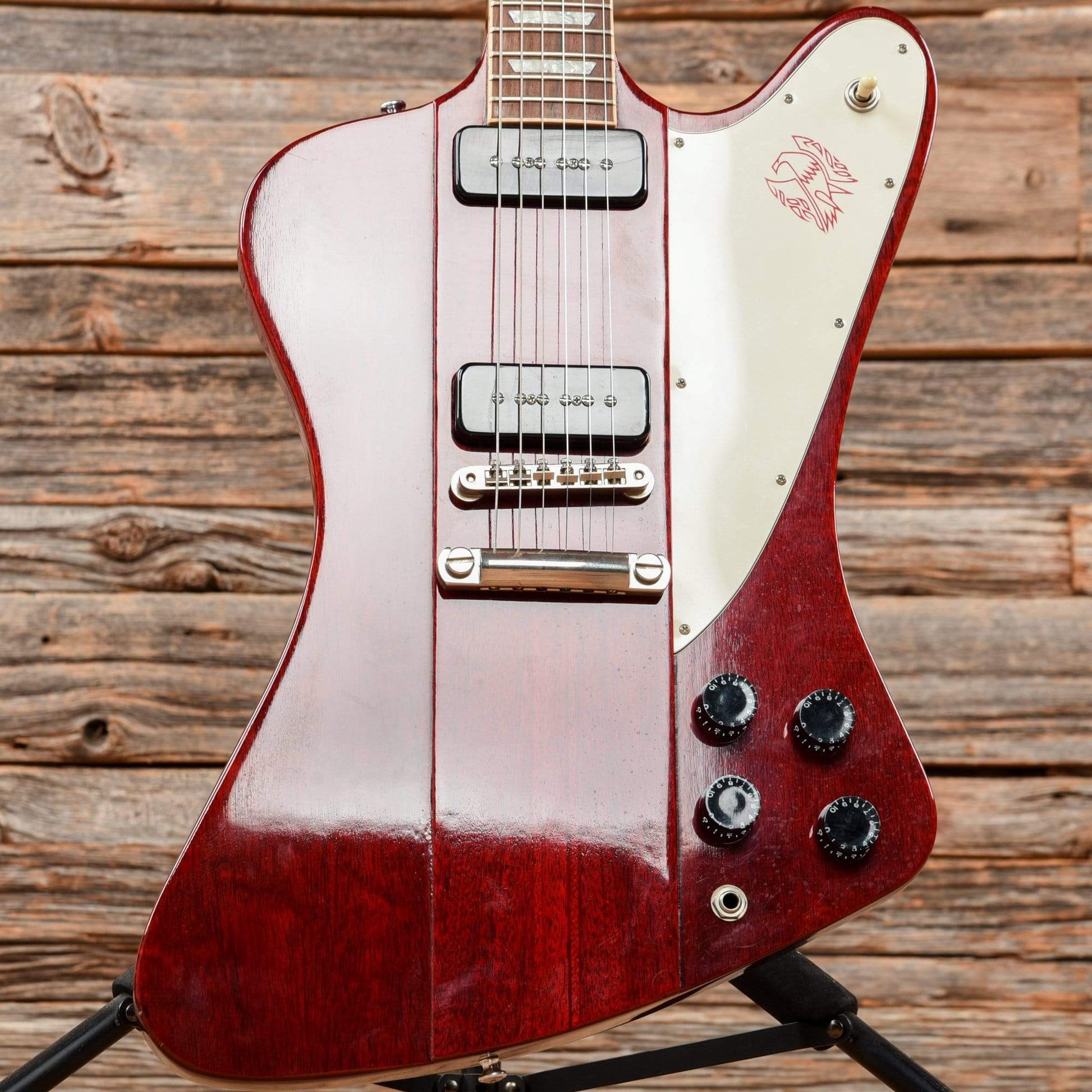 Gibson Custom Reverse Firebird Cherry Electric Guitars / Solid Body