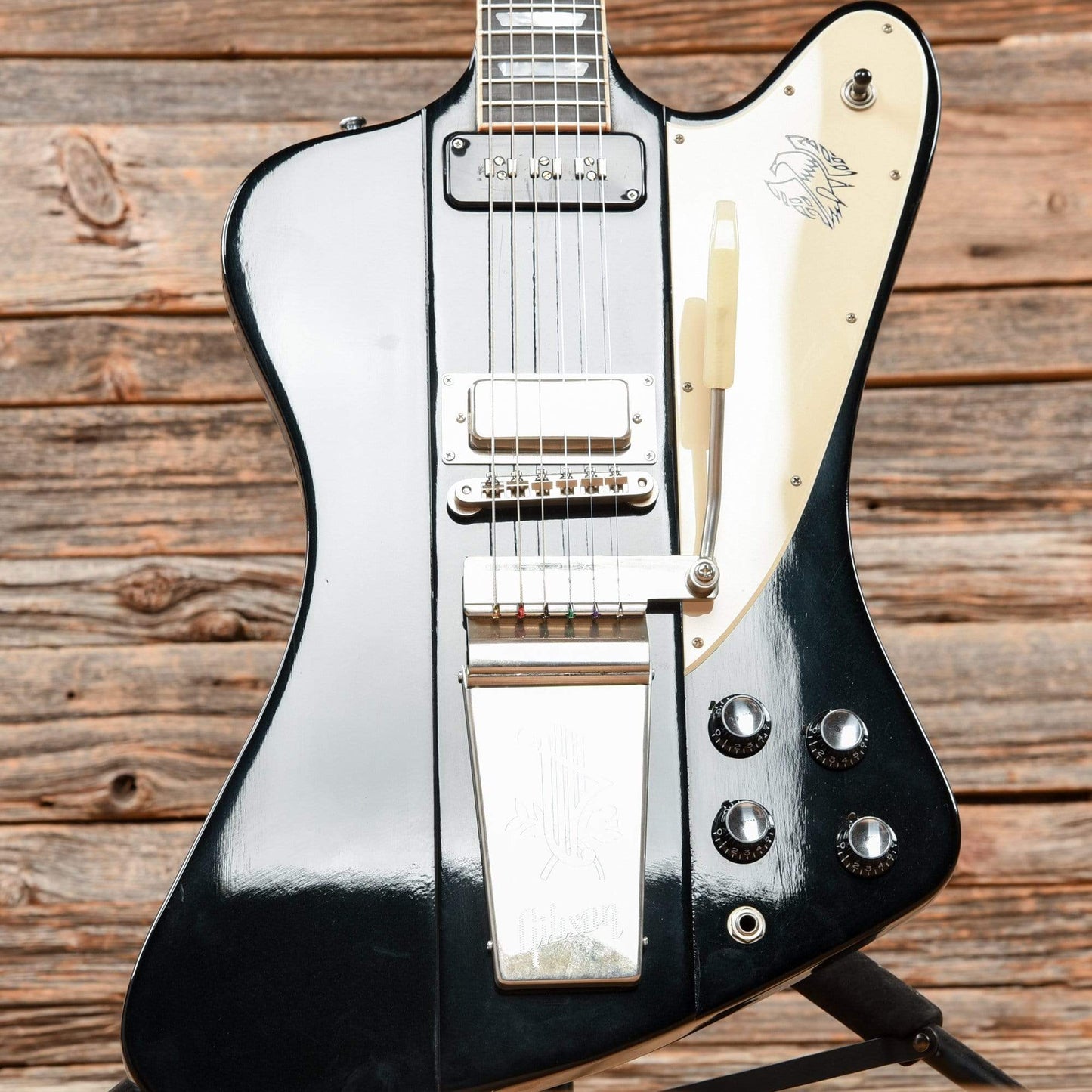 Gibson Custom Reverse Firebird Mercedes Green Metallic Electric Guitars / Solid Body