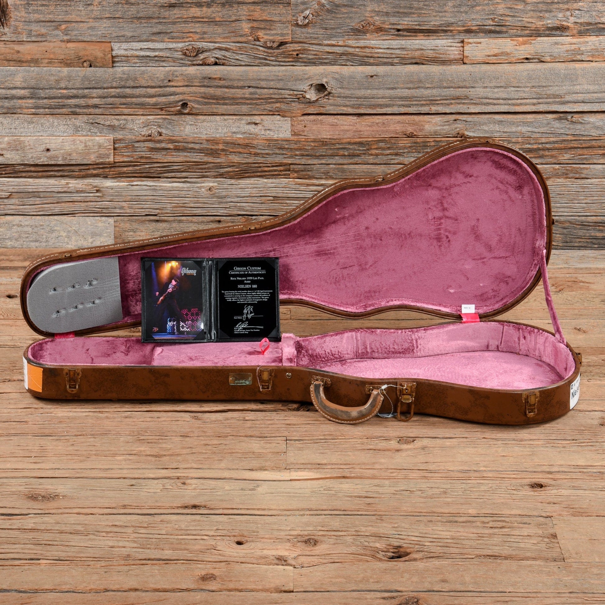 Gibson Custom Rick Nielsen 1959 Les Paul Standard Aged Sunburst 2016 Electric Guitars / Solid Body