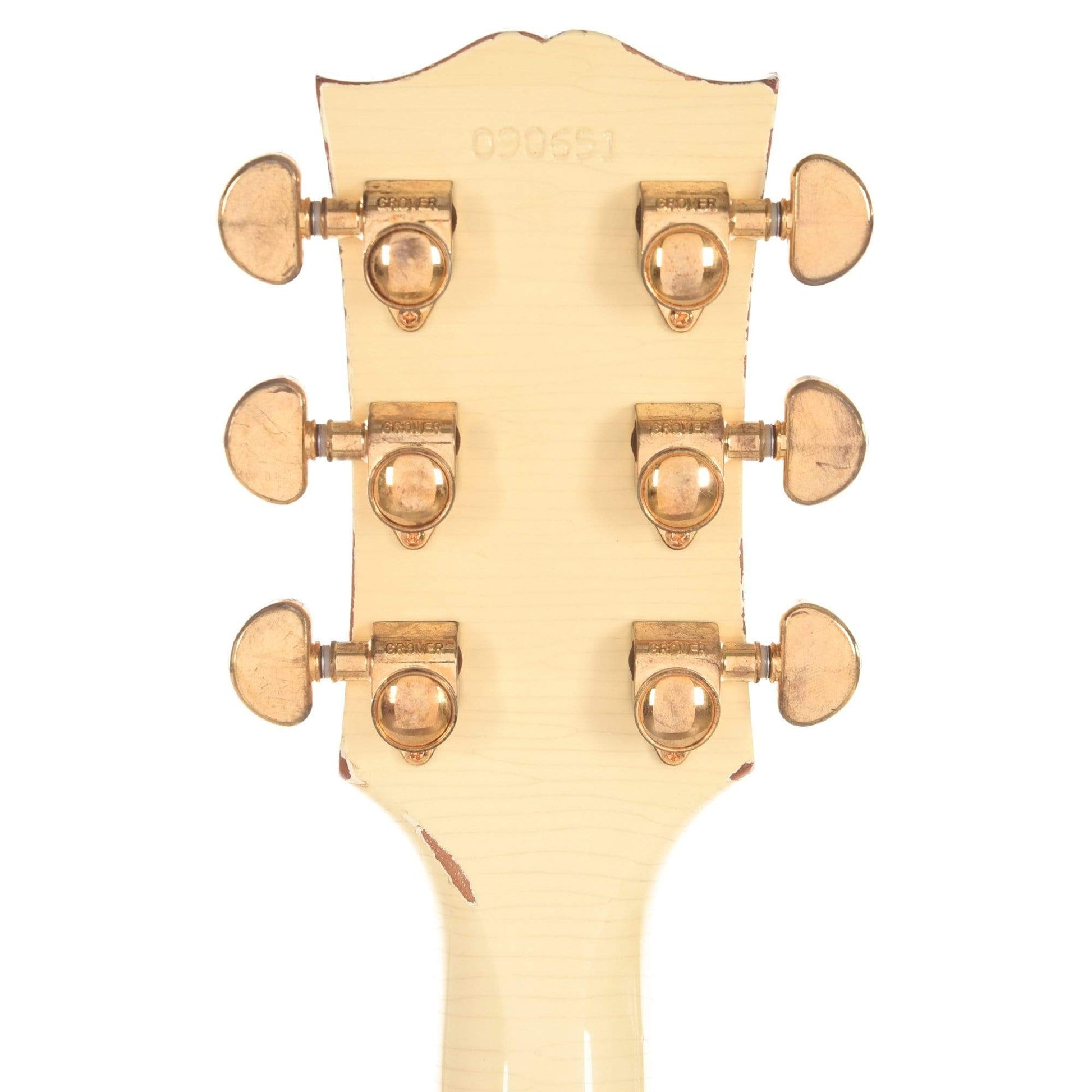 Gibson Custom SG Custom 3-Pickup Classic White Heavy Aged Electric Guitars / Solid Body