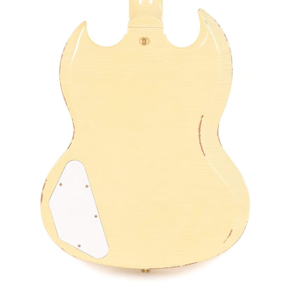 Gibson Custom SG Custom 3-Pickup Classic White Heavy Aged Electric Guitars / Solid Body