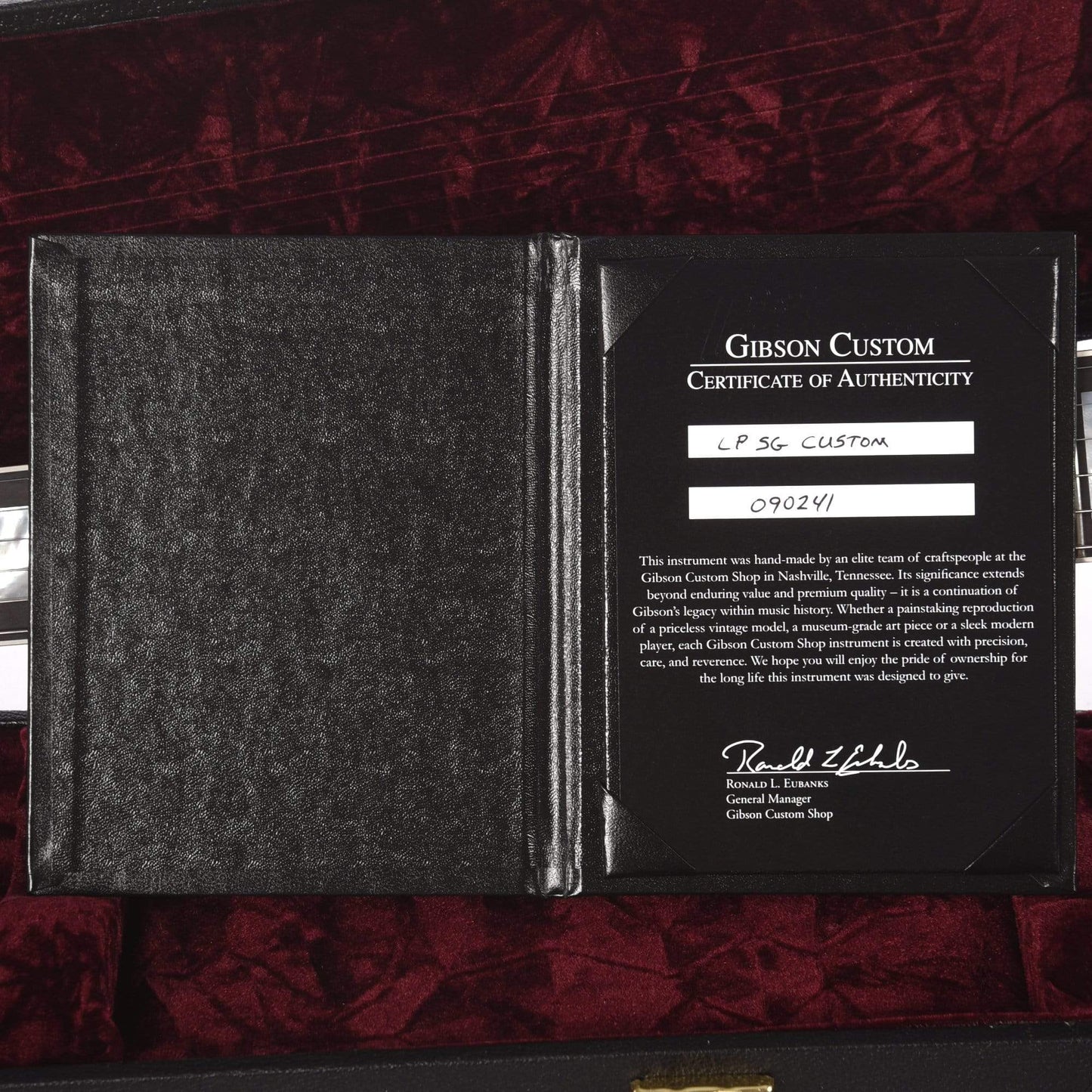 Gibson Custom SG Custom 3-Pickup Oxblood VOS w/Maestro Vibrola Electric Guitars / Solid Body