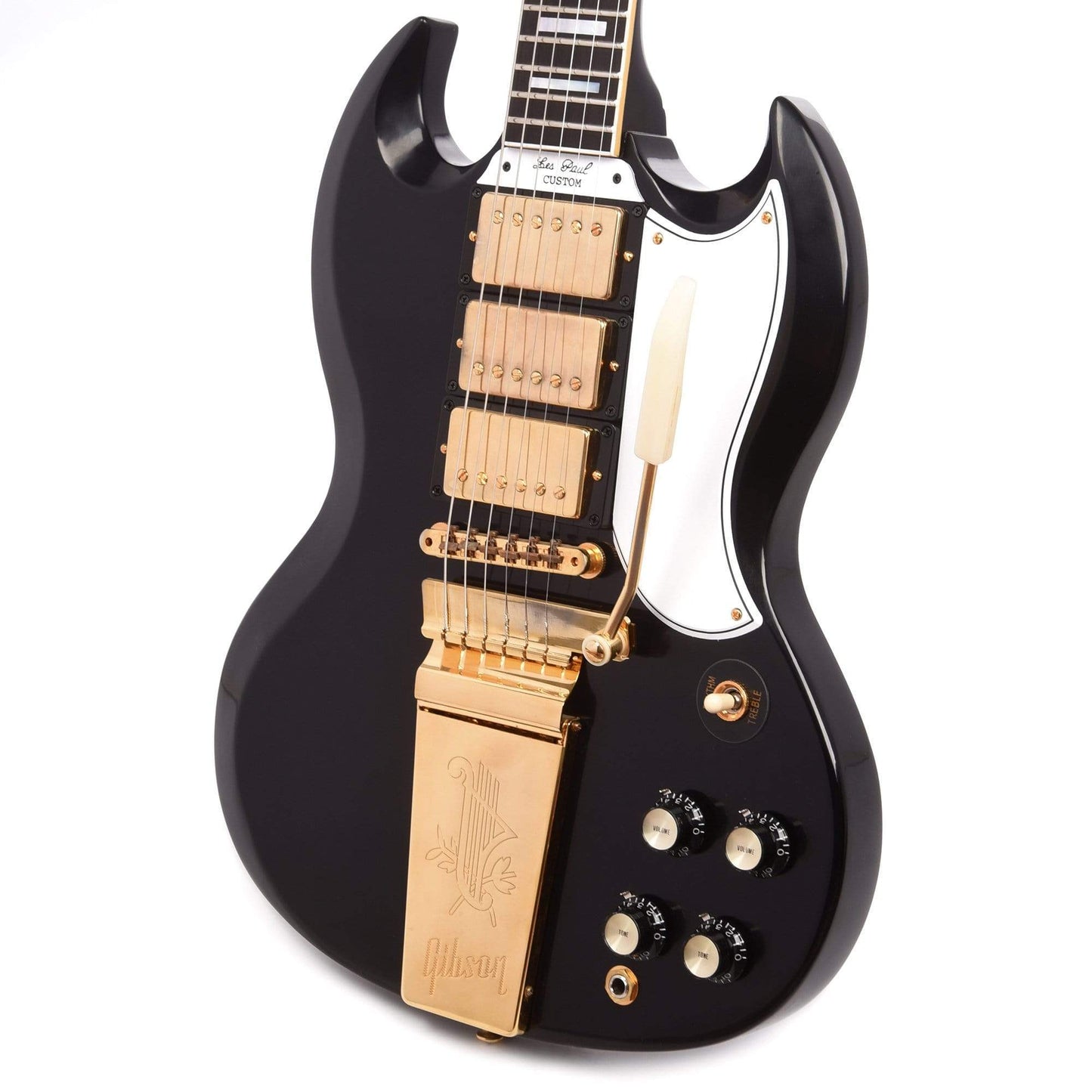 Gibson Custom SG Custom 3-Pickup Oxblood VOS w/Maestro Vibrola Electric Guitars / Solid Body