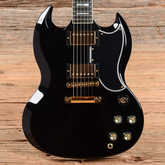 Gibson Custom SG Custom Ebony 2020 Electric Guitars / Solid Body
