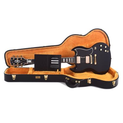 Gibson Custom SG Custom Ebony Gloss w/Ebony Fingerboard Electric Guitars / Solid Body