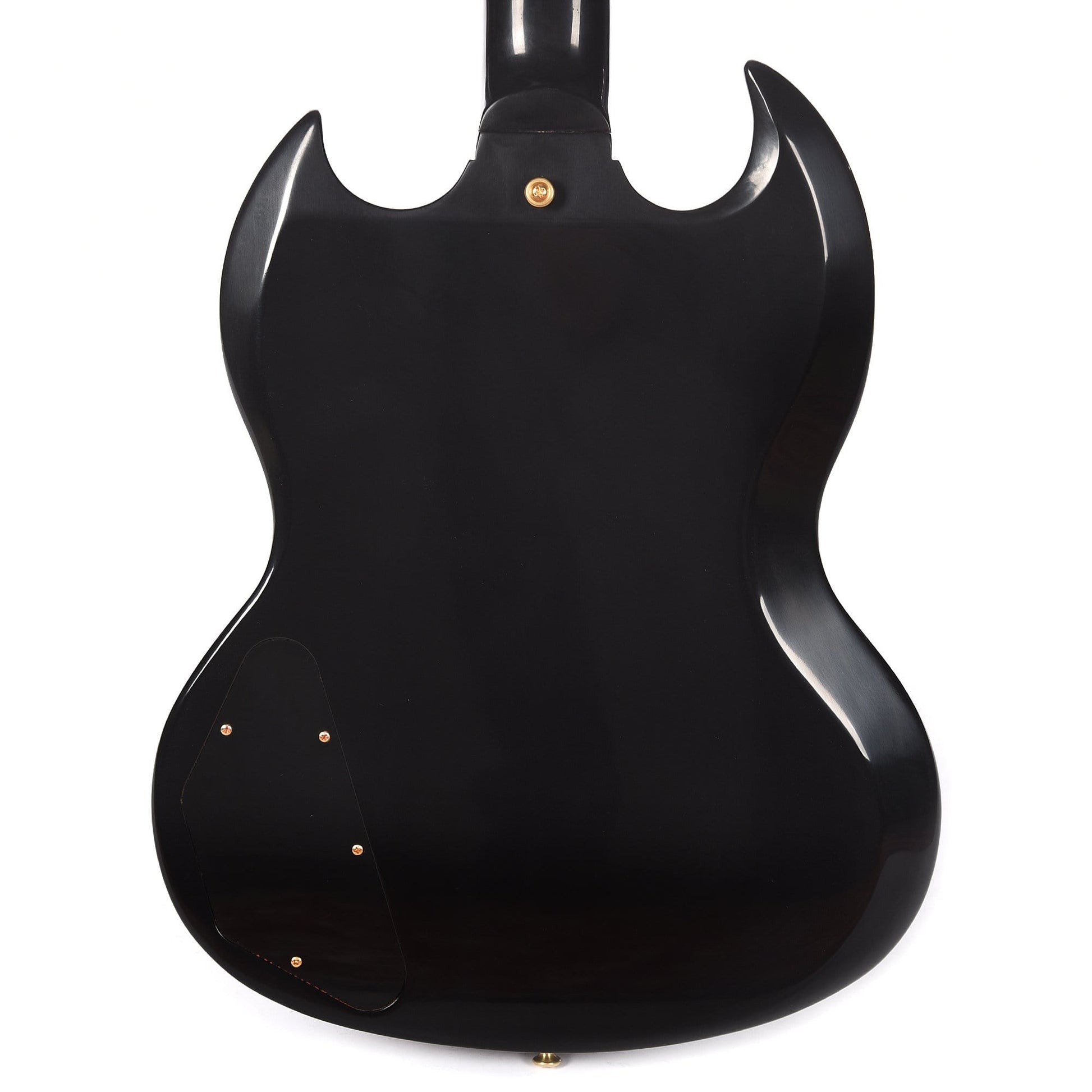 Gibson Custom SG Custom Lamp Black P90 VOS w/"Batwing" Pickguard Electric Guitars / Solid Body