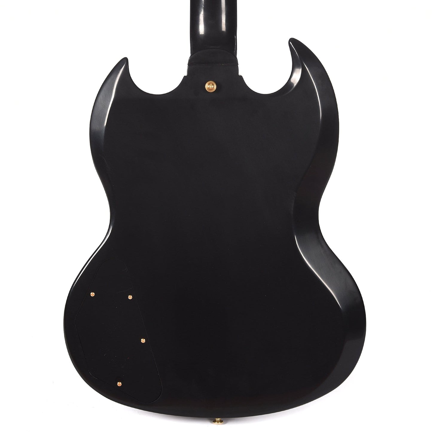 Gibson Custom SG Custom Lamp Black P90 VOS w/"Batwing" Pickguard Electric Guitars / Solid Body