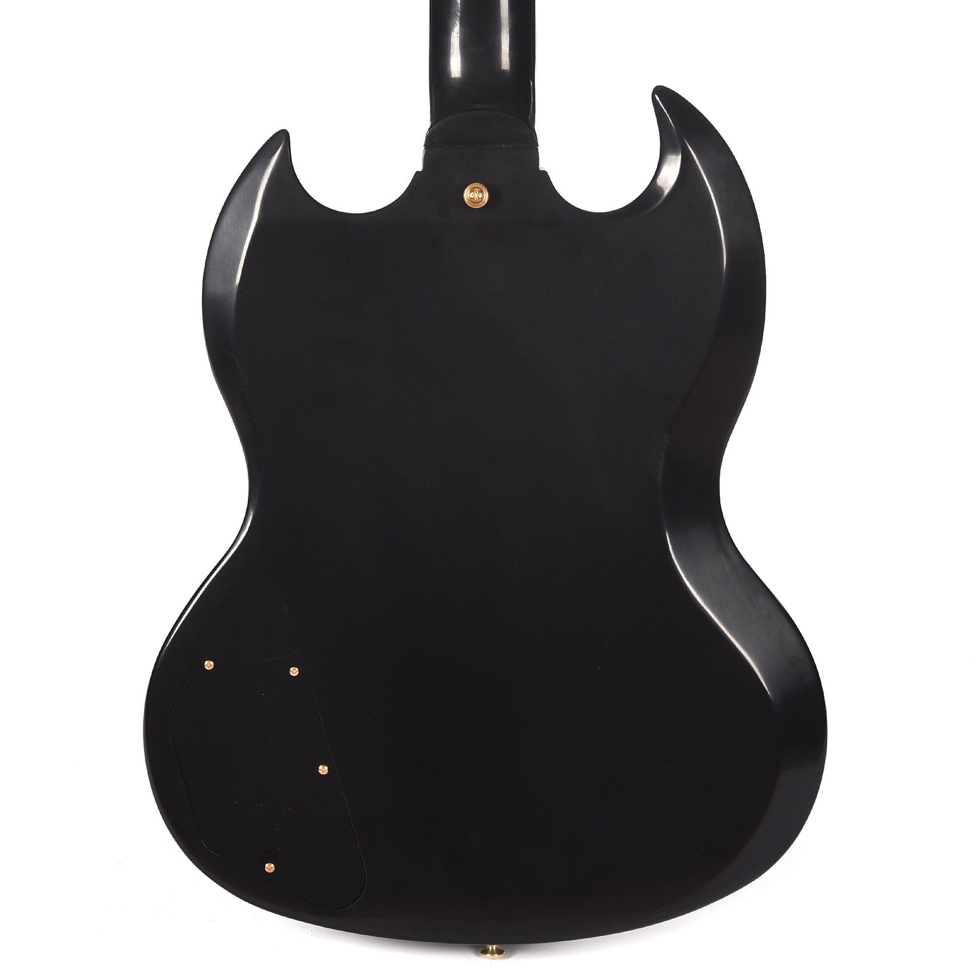 Gibson Custom SG Custom Lamp Black P90 VOS w/"Batwing" Pickguard Electric Guitars / Solid Body