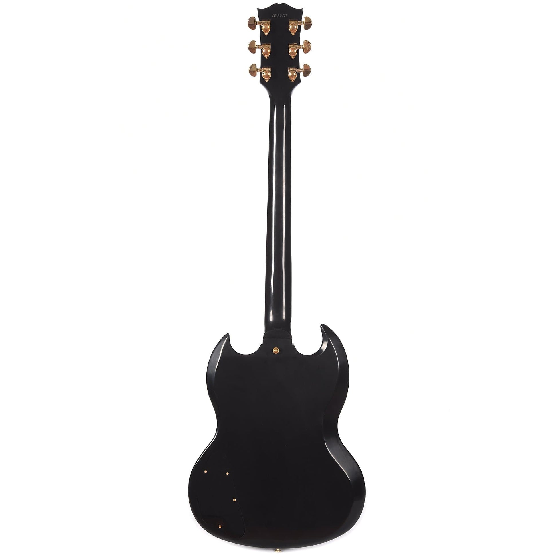 Gibson Custom SG Custom Lamp Black P90 VOS w/"Batwing" Pickguard Electric Guitars / Solid Body