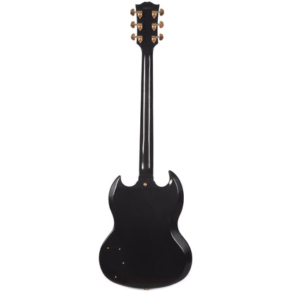 Gibson Custom SG Custom Lamp Black P90 VOS w/"Batwing" Pickguard Electric Guitars / Solid Body