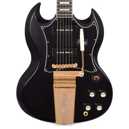 Gibson Custom SG Lamp Black w/2-P90's Batwing VOS Maestro Electric Guitars / Solid Body