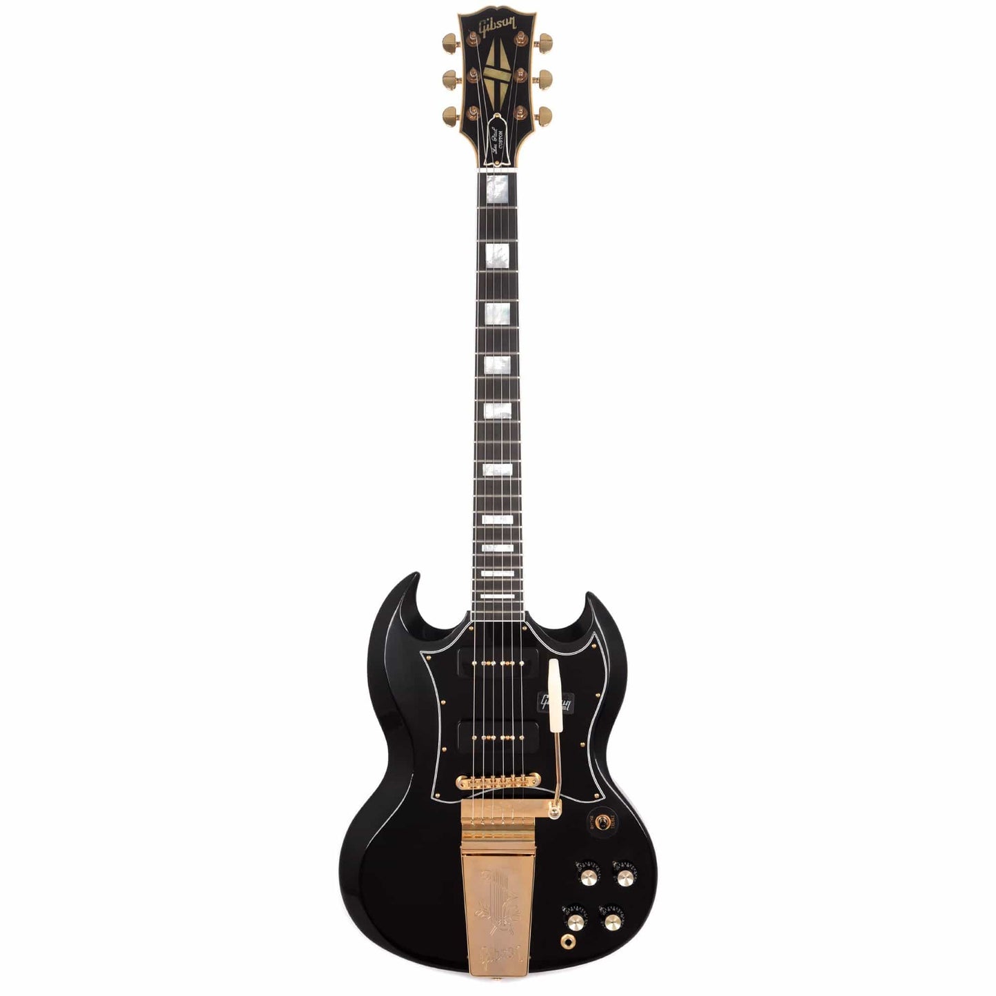 Gibson Custom SG Lamp Black w/2-P90's Batwing VOS Maestro Electric Guitars / Solid Body