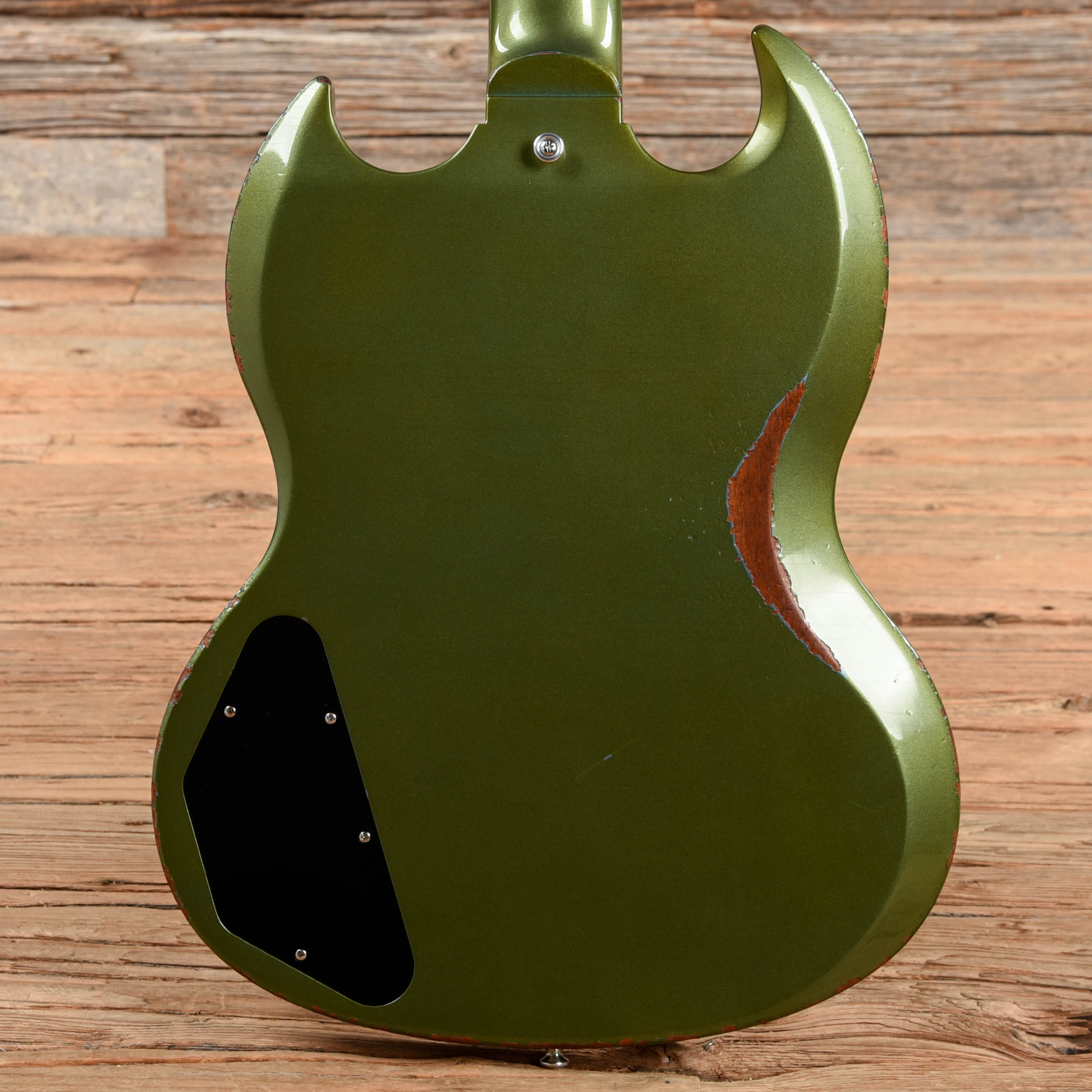 Gibson Custom SG Standard Heavy Aged Antique Pelham Blue 2019 Electric Guitars / Solid Body
