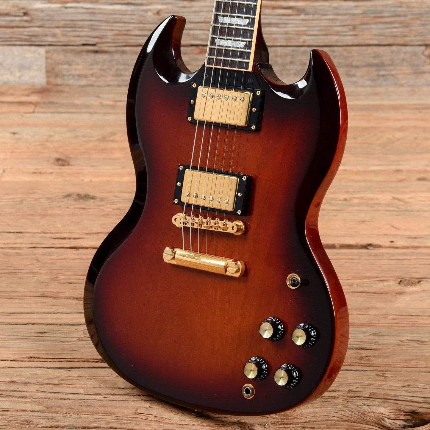Gibson Custom SG Standard Pumpkin Burst 2001 Electric Guitars / Solid Body