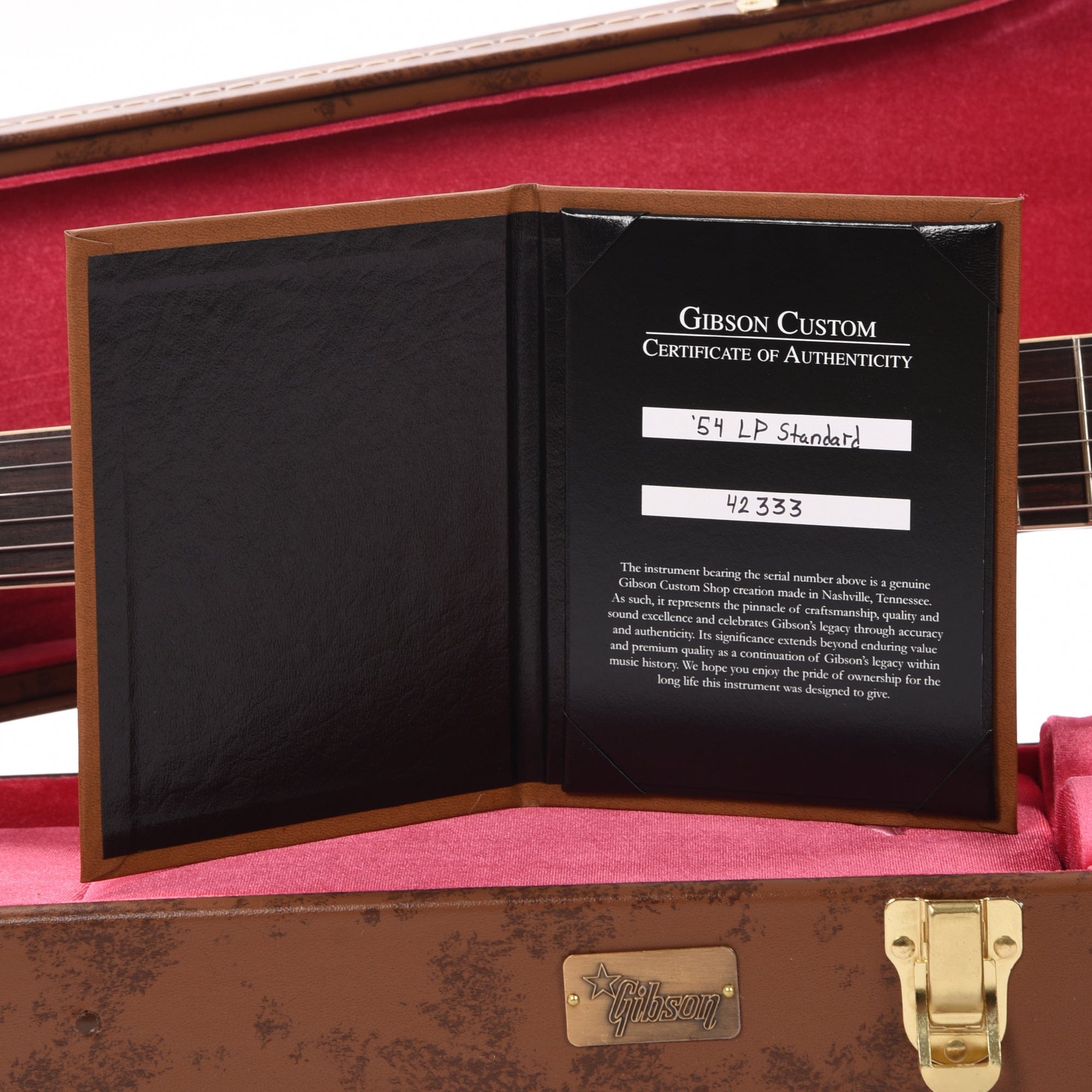 Gibson Custom Shop 1954 Les Paul Reissue Double Gold VOS Electric Guitars / Solid Body