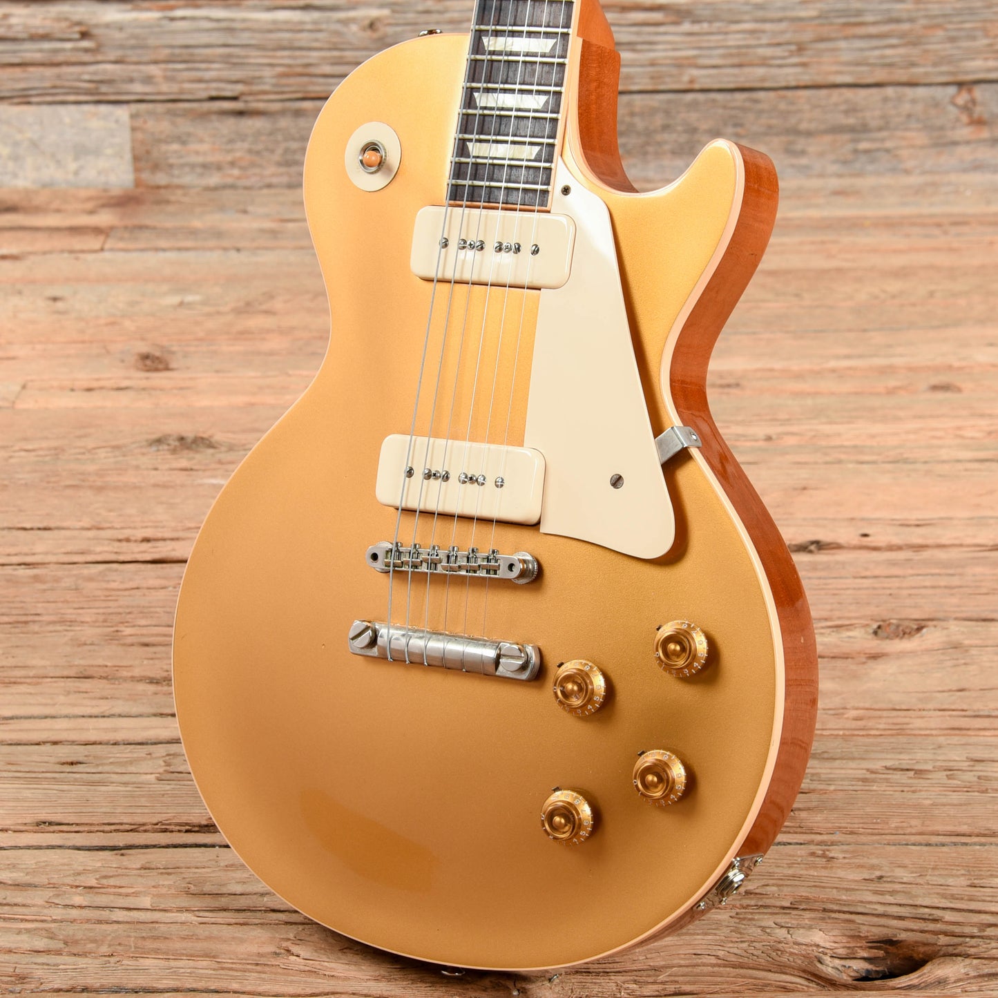 Gibson Custom Shop 1956 Les Paul Reissue Goldtop 2000 Electric Guitars / Solid Body