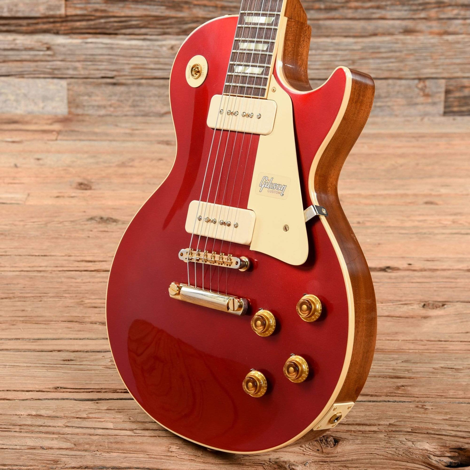 Gibson Custom Shop 1956 Les Paul Standard "CME Spec" Antique Sparkling Burgundy VOS Electric Guitars / Solid Body