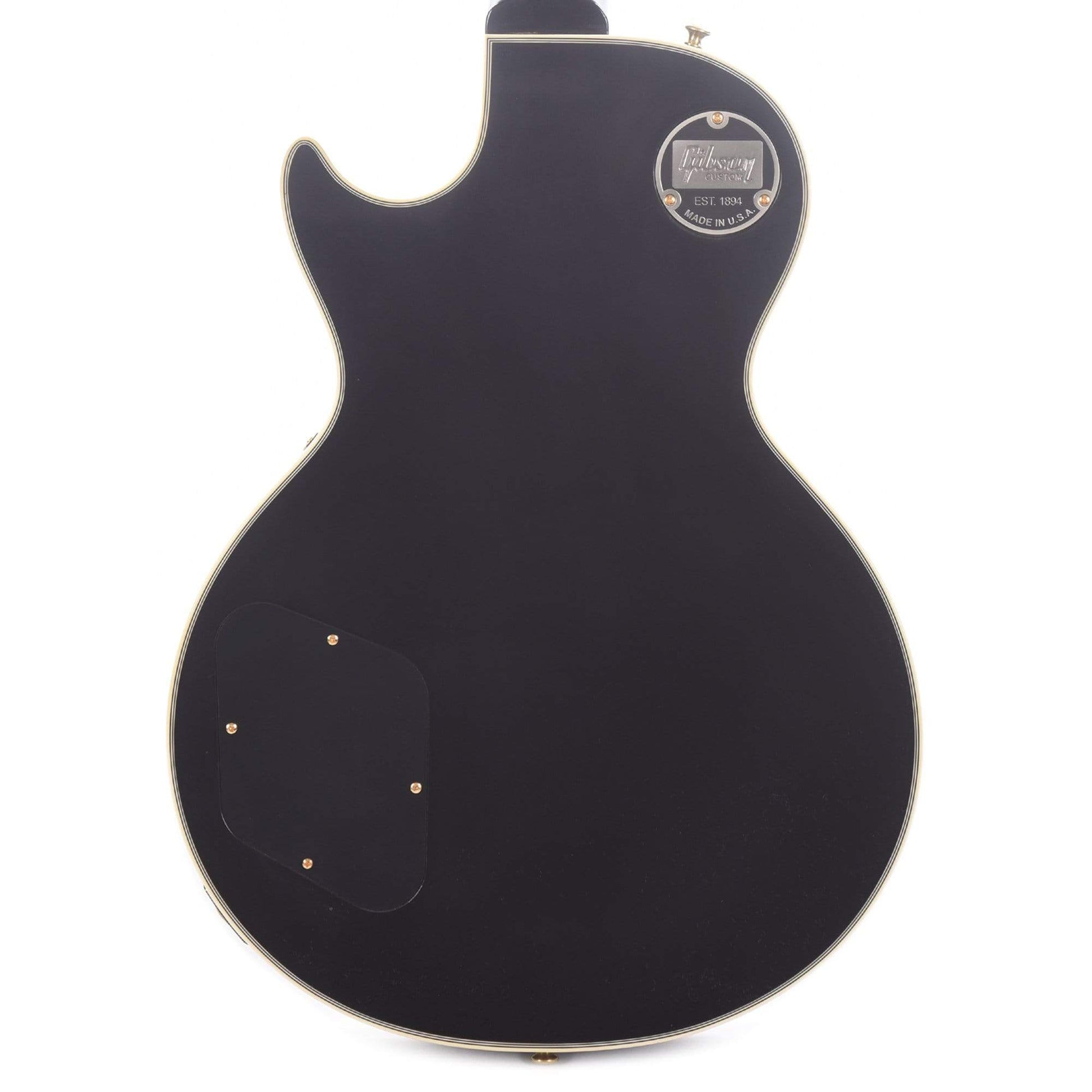 Gibson Custom Shop 1957 Les Paul Custom 3-Pickup Ebony VOS Electric Guitars / Solid Body