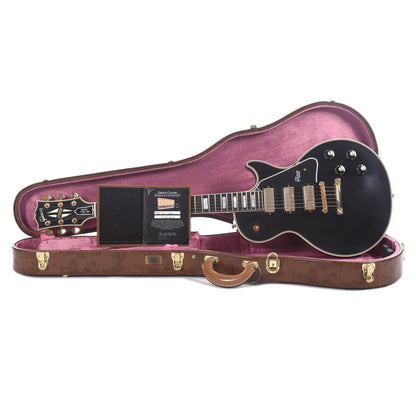 Gibson Custom Shop 1957 Les Paul Custom 3-Pickup Ebony VOS Electric Guitars / Solid Body