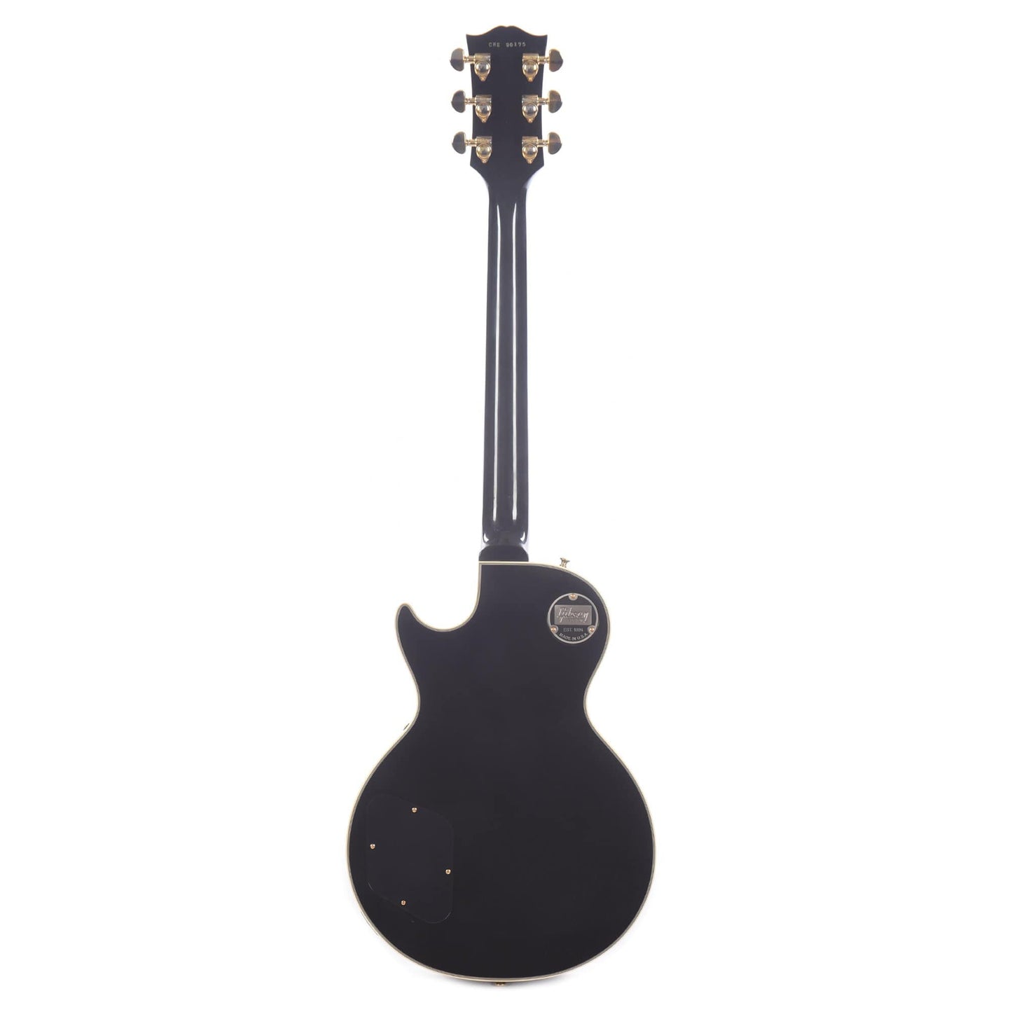 Gibson Custom Shop 1957 Les Paul Custom 3-Pickup Ebony VOS Electric Guitars / Solid Body