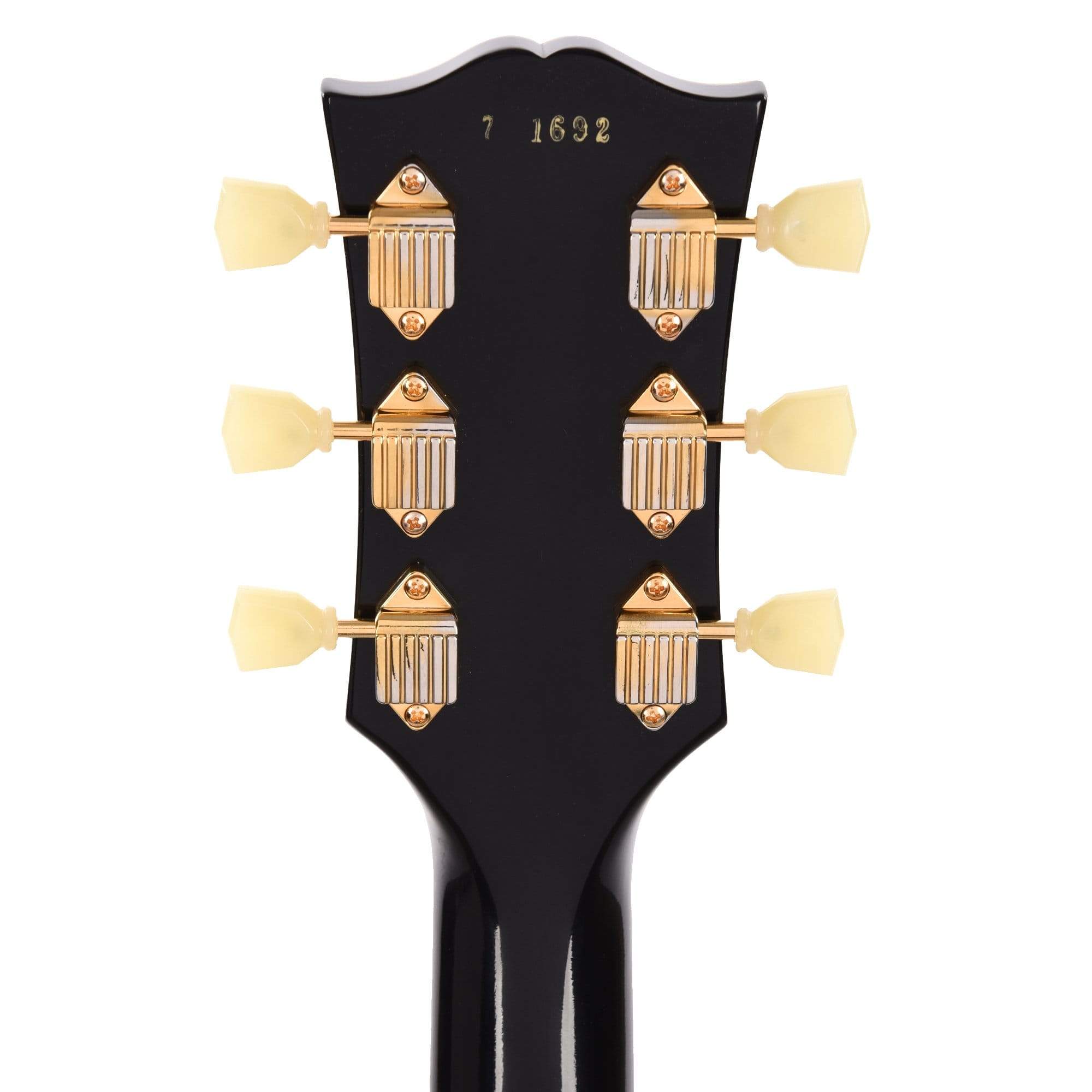 Gibson Custom Shop 1957 Les Paul Custom Reissue 3-Pickup Ebony VOS w/Bigsby Electric Guitars / Solid Body