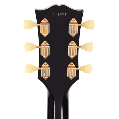 Gibson Custom Shop 1957 Les Paul Custom Reissue 3-Pickup Ebony VOS w/Bigsby Electric Guitars / Solid Body