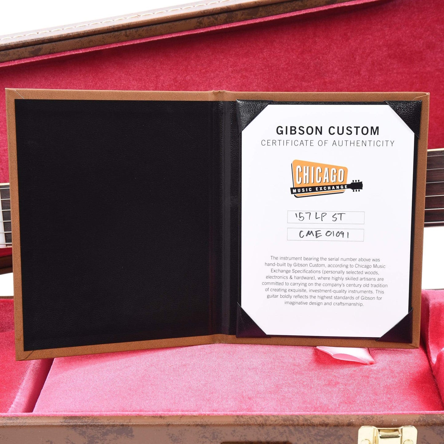 Gibson Custom Shop 1957 Les Paul Goldtop "CME Spec" Darkback VOS w/59 Carmelita Neck Electric Guitars / Solid Body