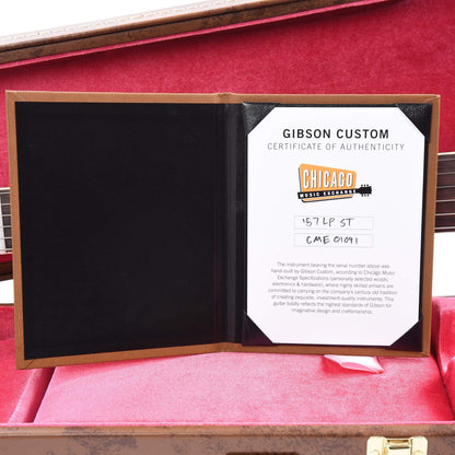 Gibson Custom Shop 1957 Les Paul Goldtop "CME Spec" Darkback VOS w/59 Carmelita Neck Electric Guitars / Solid Body