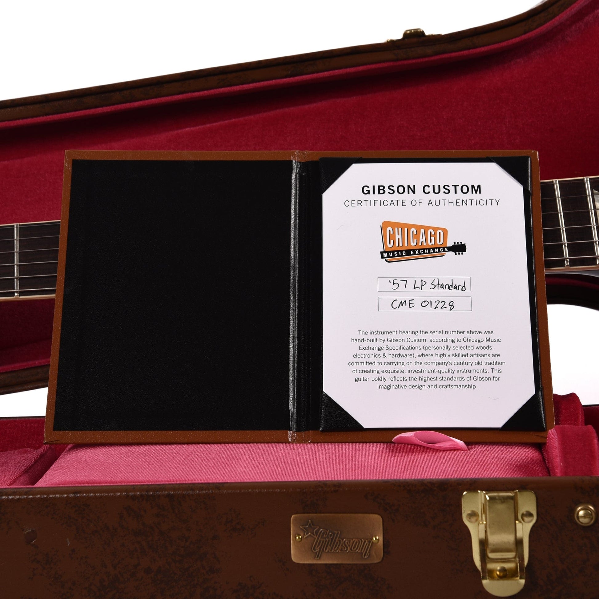 Gibson Custom Shop 1957 Les Paul Goldtop "CME Spec" Darkback VOS w/59 Carmelita Neck Electric Guitars / Solid Body