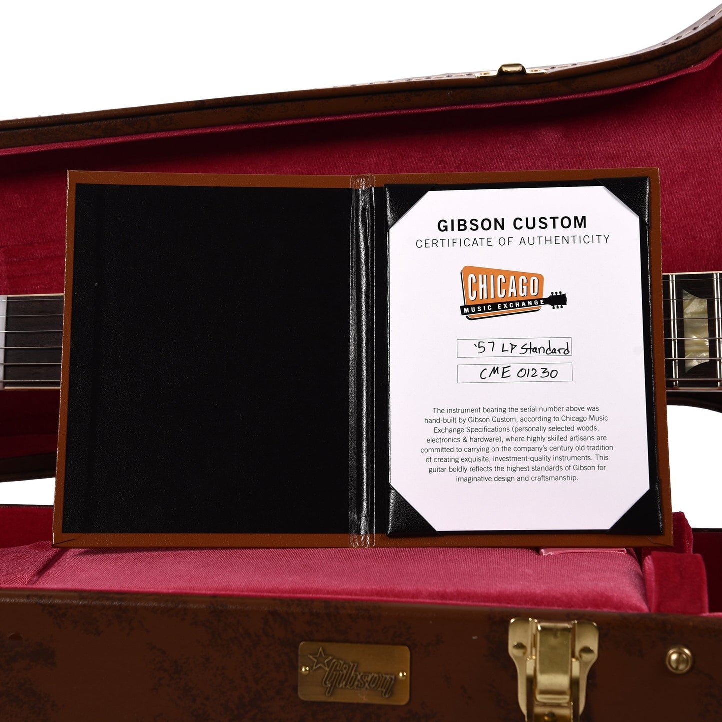 Gibson Custom Shop 1957 Les Paul Goldtop "CME Spec" Darkback VOS w/59 Carmelita Neck Electric Guitars / Solid Body