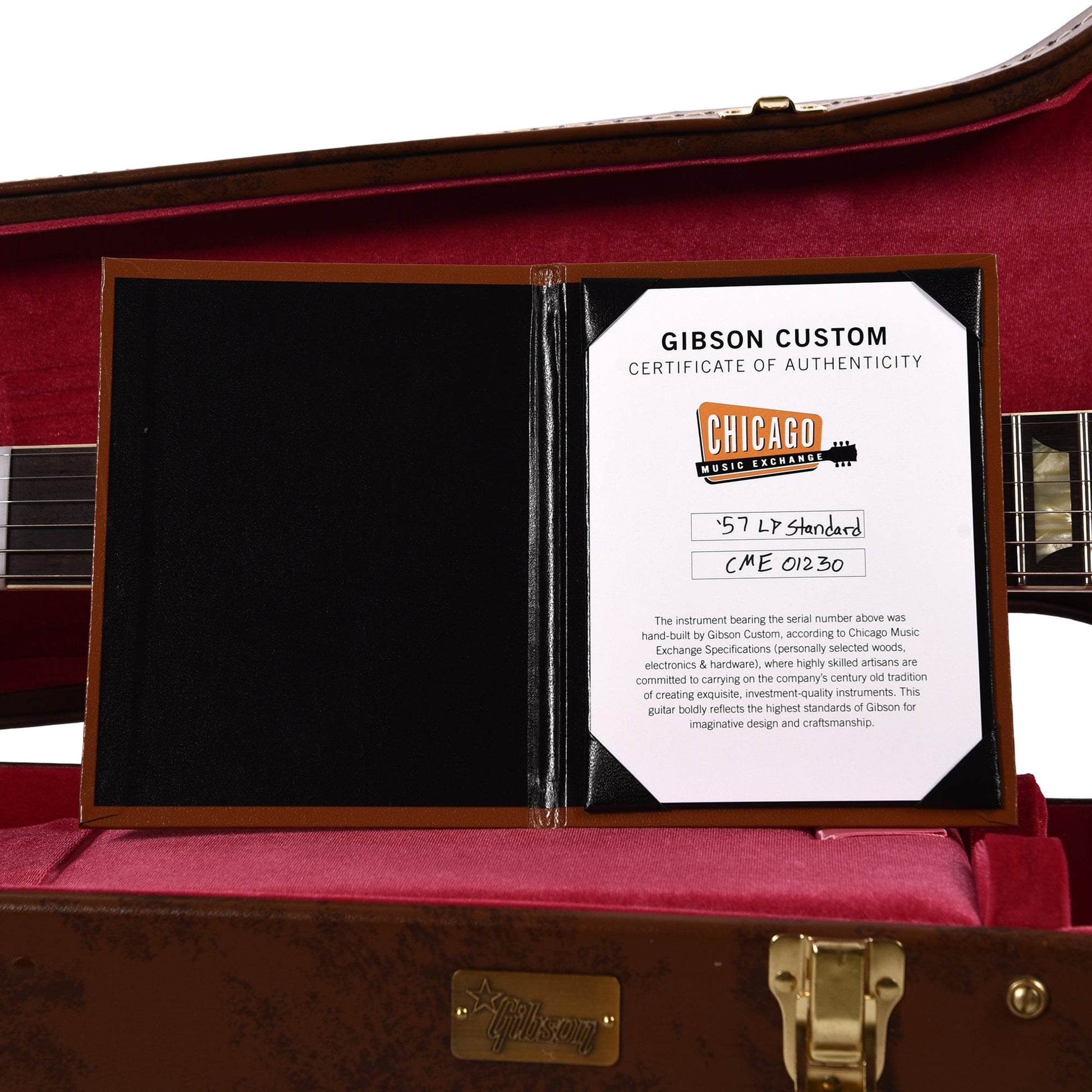 Gibson Custom Shop 1957 Les Paul Goldtop "CME Spec" Darkback VOS w/59 Carmelita Neck Electric Guitars / Solid Body