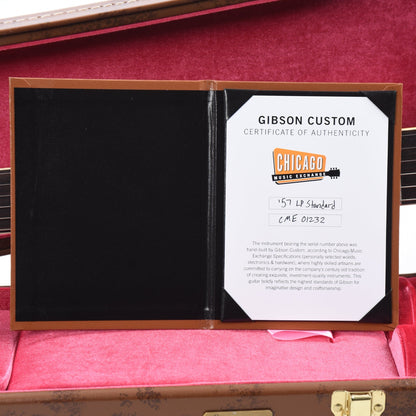 Gibson Custom Shop 1957 Les Paul Goldtop "CME Spec" Darkback VOS w/59 Carmelita Neck Electric Guitars / Solid Body