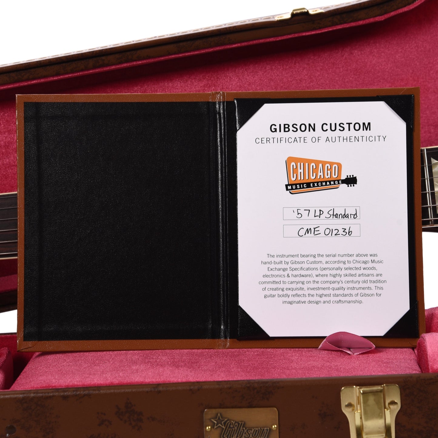 Gibson Custom Shop 1957 Les Paul Goldtop "CME Spec" Darkback VOS w/59 Carmelita Neck Electric Guitars / Solid Body