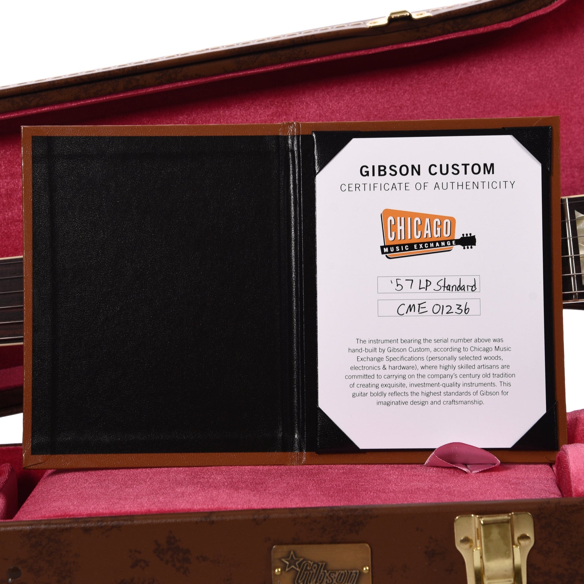 Gibson Custom Shop 1957 Les Paul Goldtop "CME Spec" Darkback VOS w/59 Carmelita Neck Electric Guitars / Solid Body