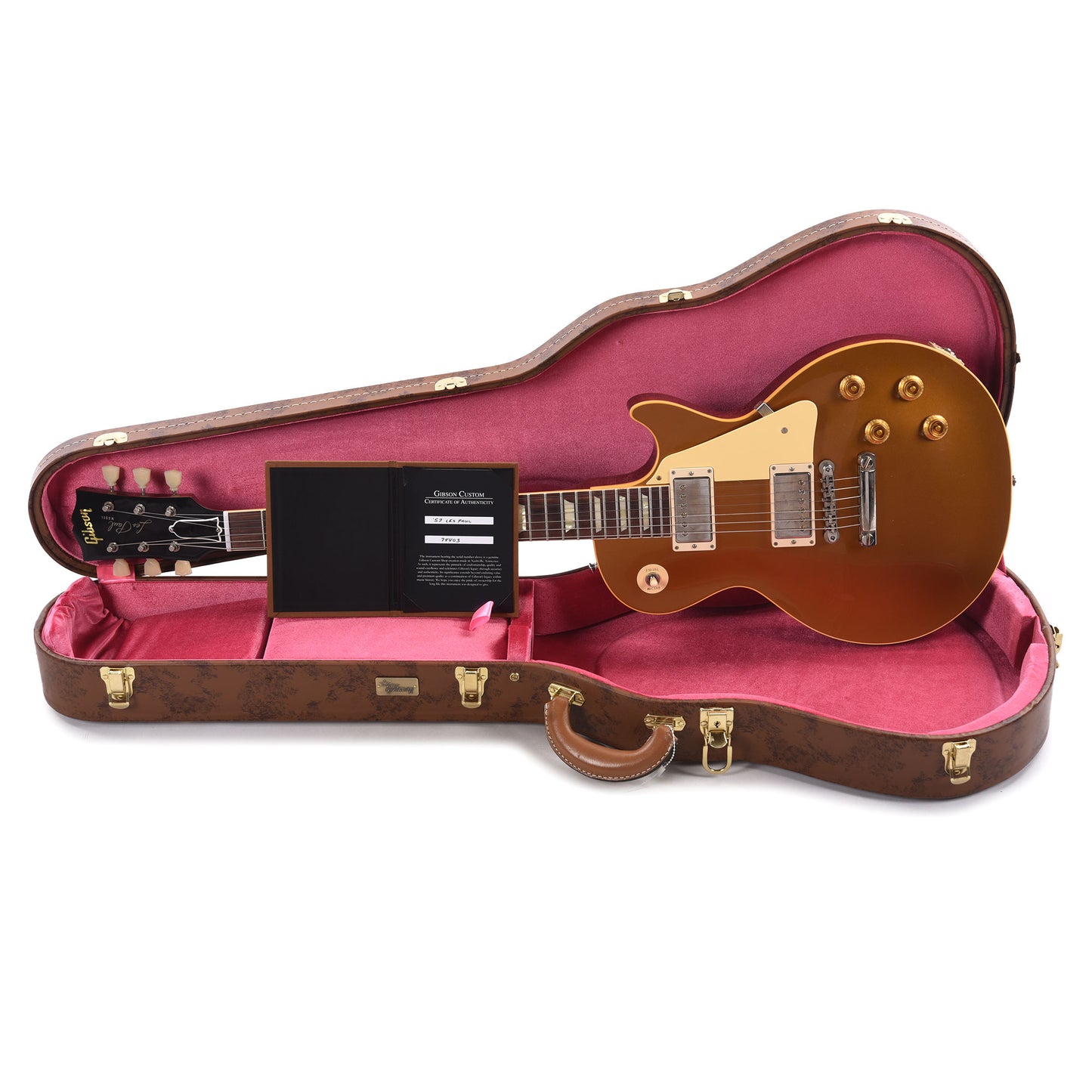 Gibson Custom Shop 1957 Les Paul Goldtop "CME Spec" VOS w/59 Carmelita Neck Electric Guitars / Solid Body