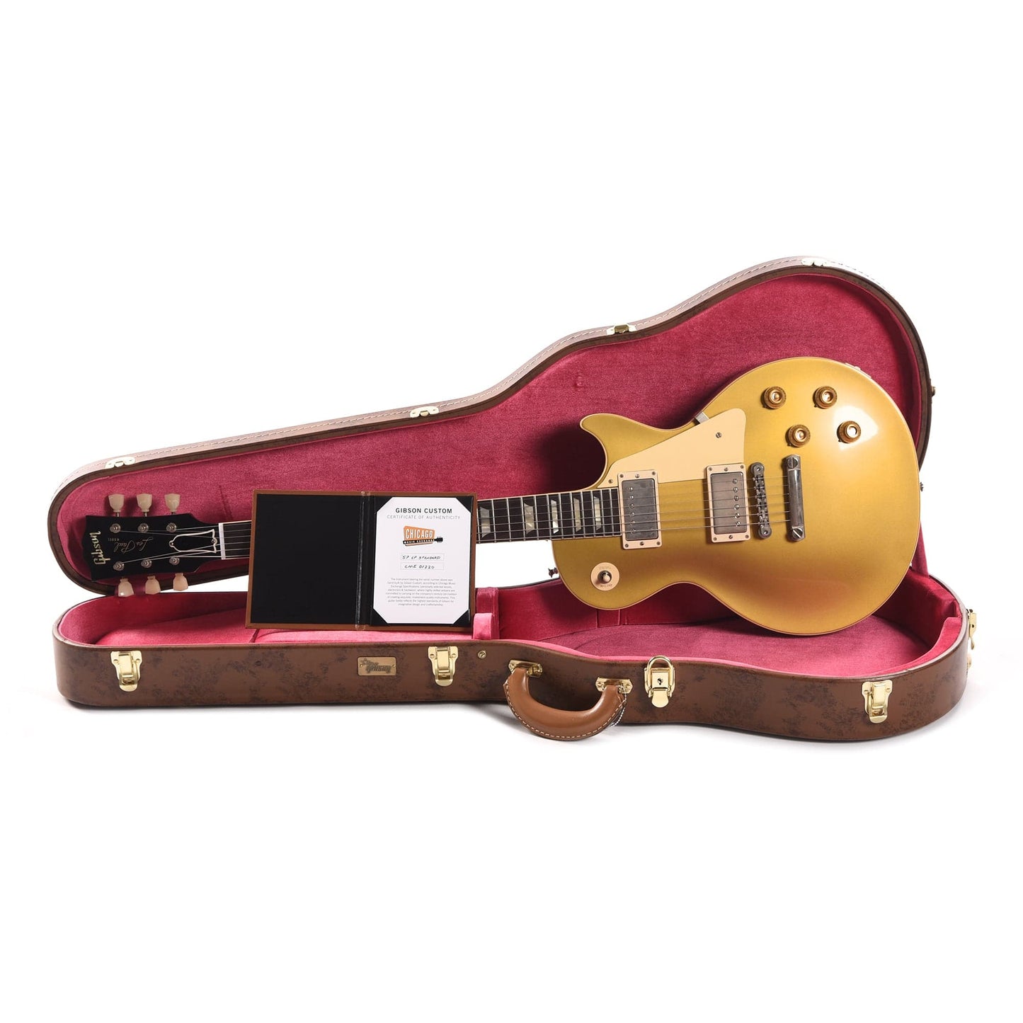 Gibson Custom Shop 1957 Les Paul Goldtop "CME Spec" VOS w/59 Carmelita Neck Electric Guitars / Solid Body